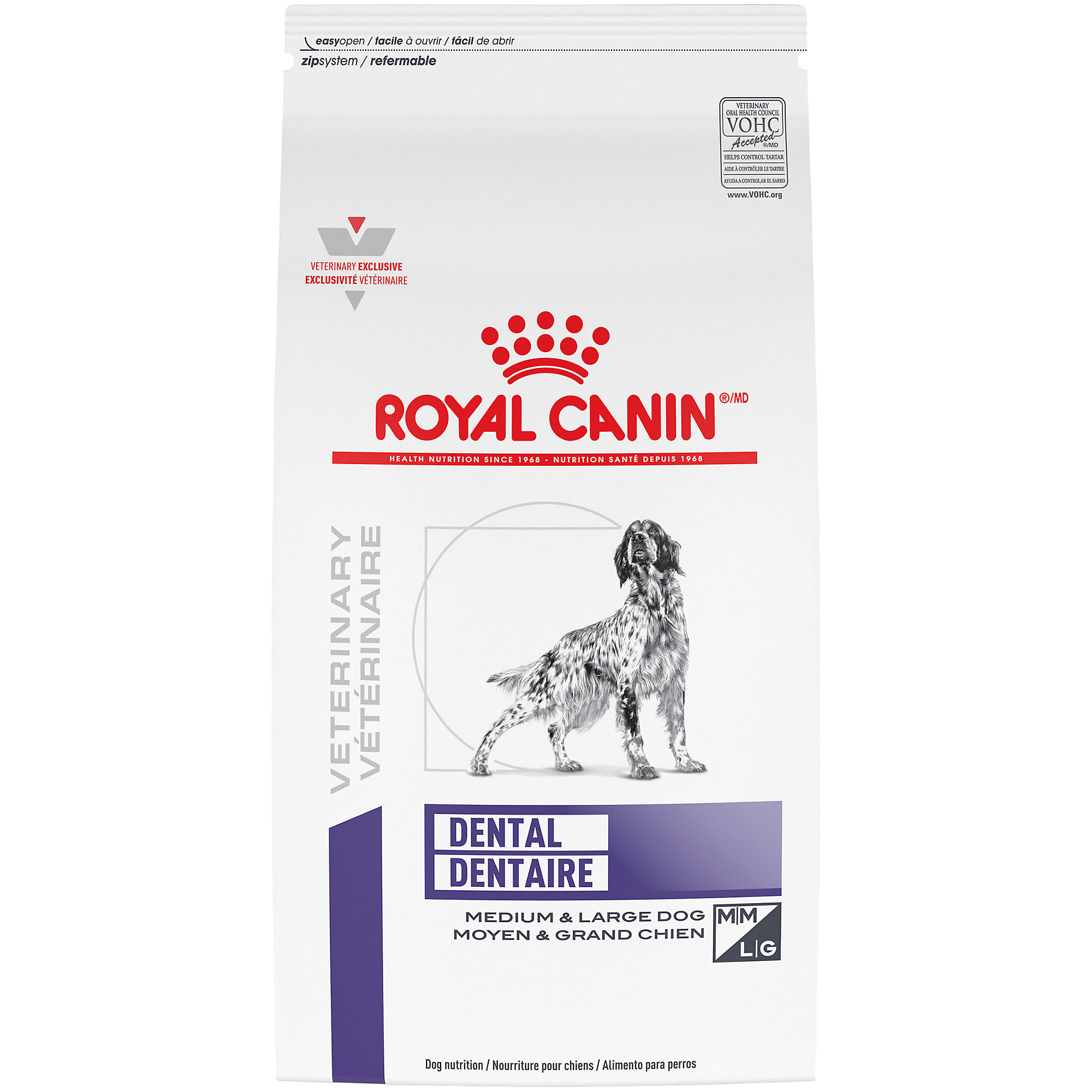 Royal Canin Veterinary Health Nutrition Canine Dental Medium and Large Dog Dry Food 17.6 lbs