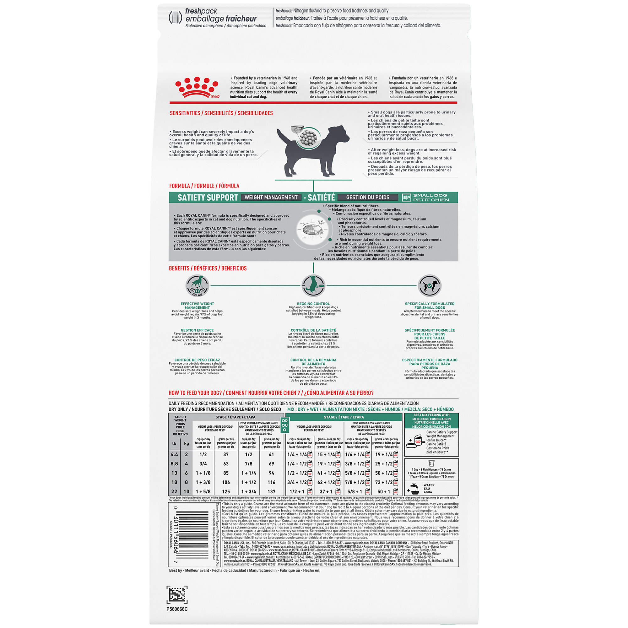 Royal canin satiety support hotsell small dog