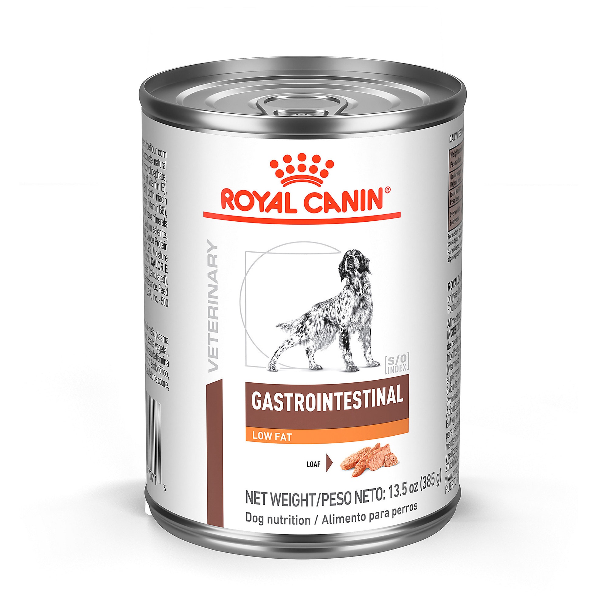 Royal Canin Veterinary Diet Gastrointestinal Low Fat Loaf Canned Wet 