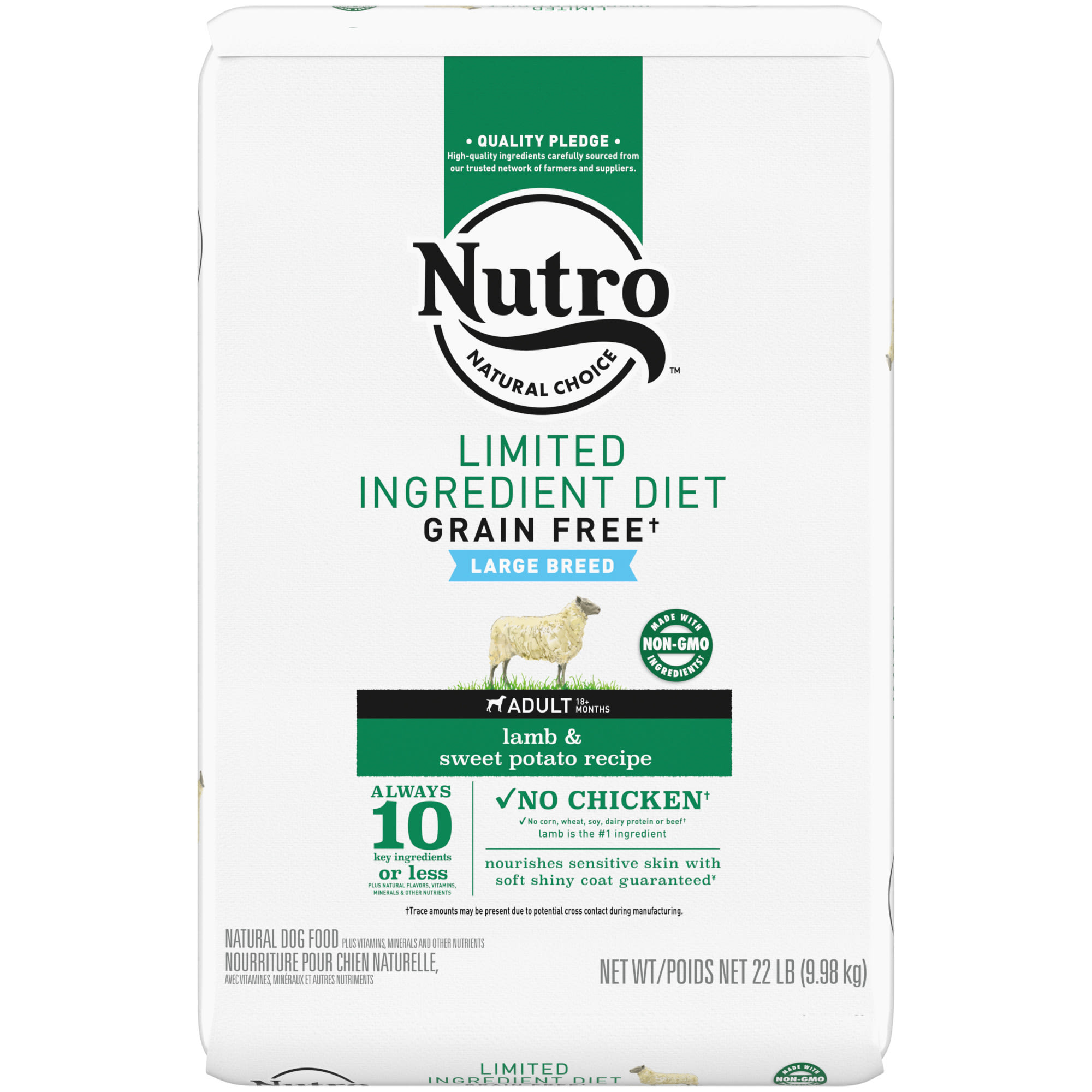 Nutro Limited Ingredient Diet Lamb & Sweet Potato Recipe