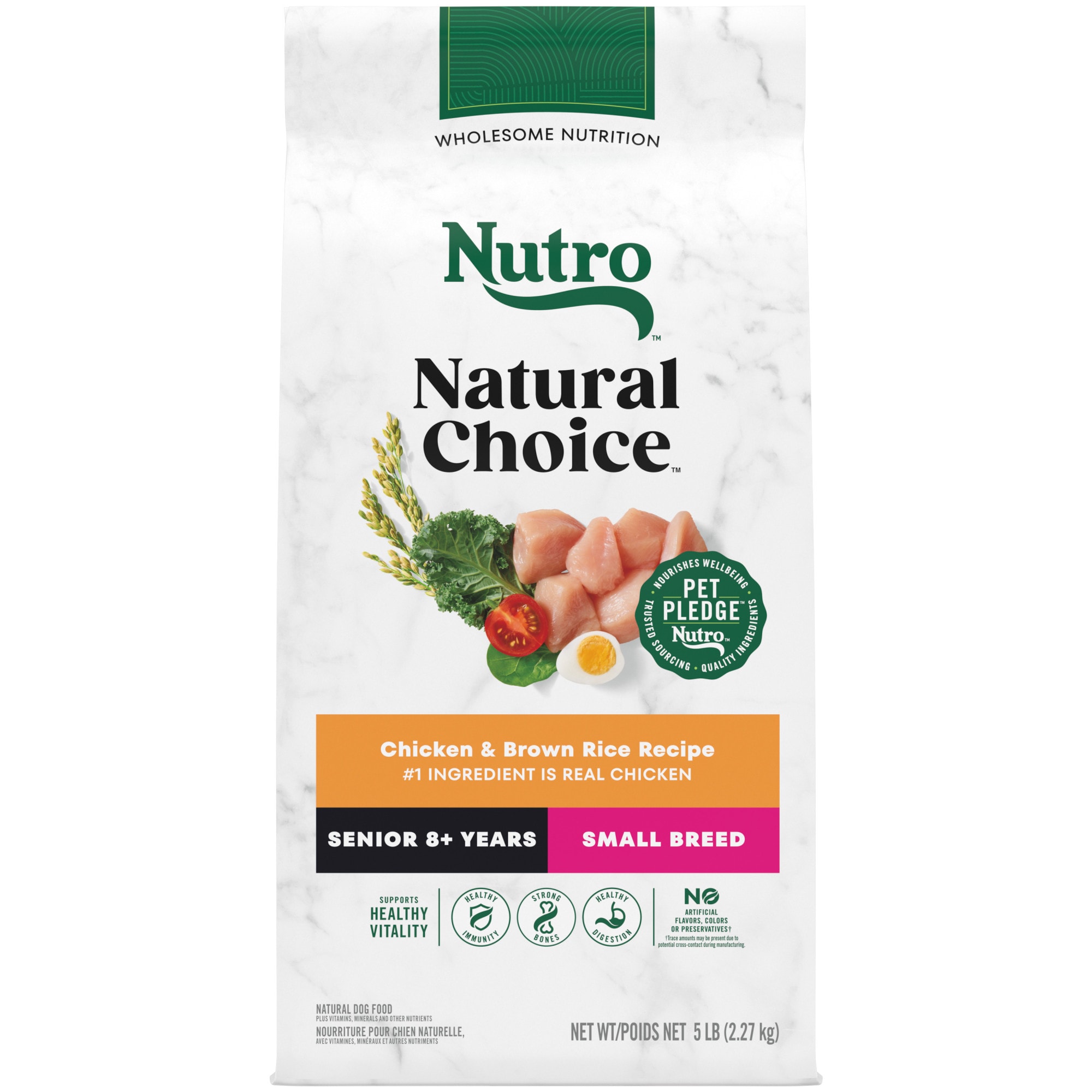 Nutro dog food 2025 senior large breed