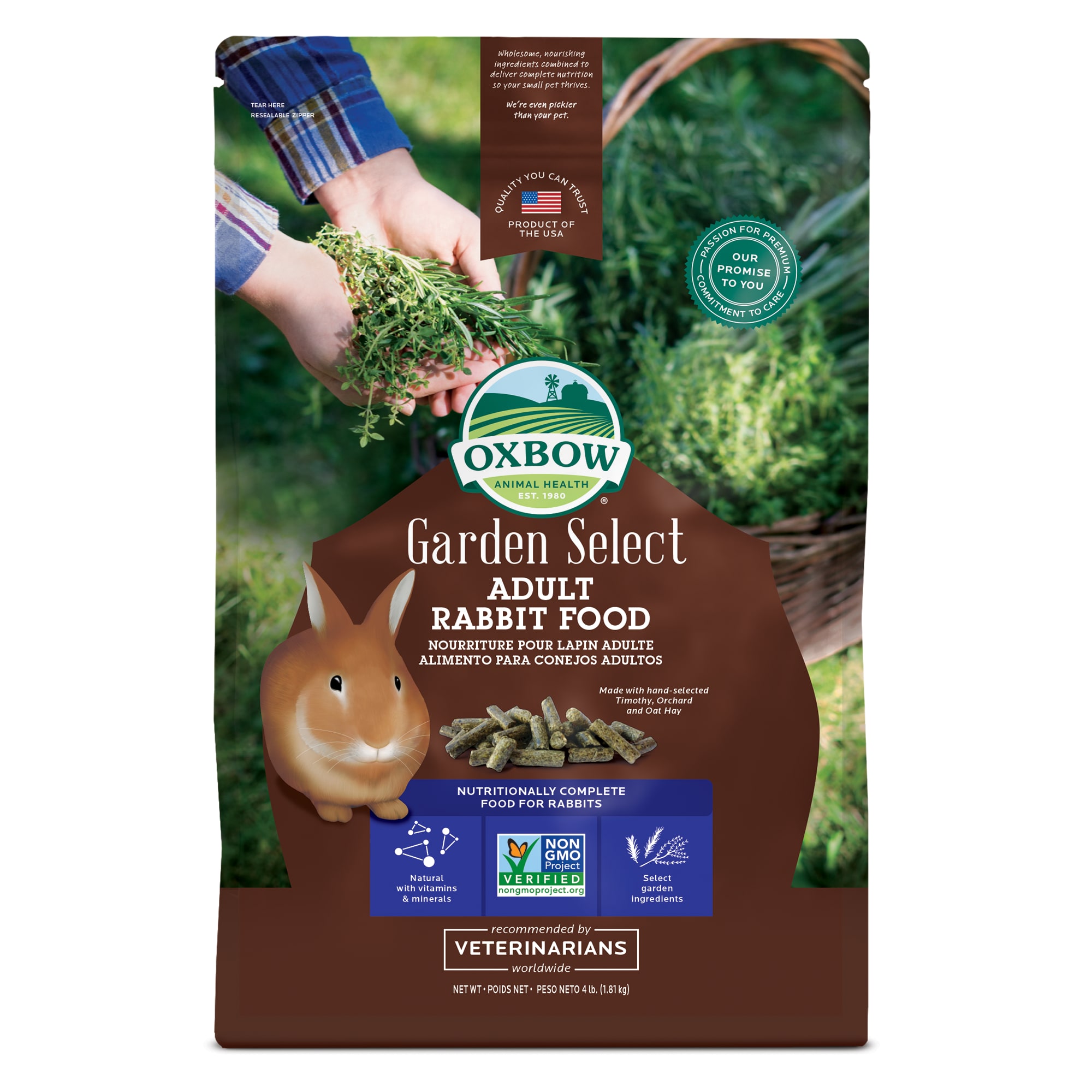 Oxbow Garden Select Fortified Food for 