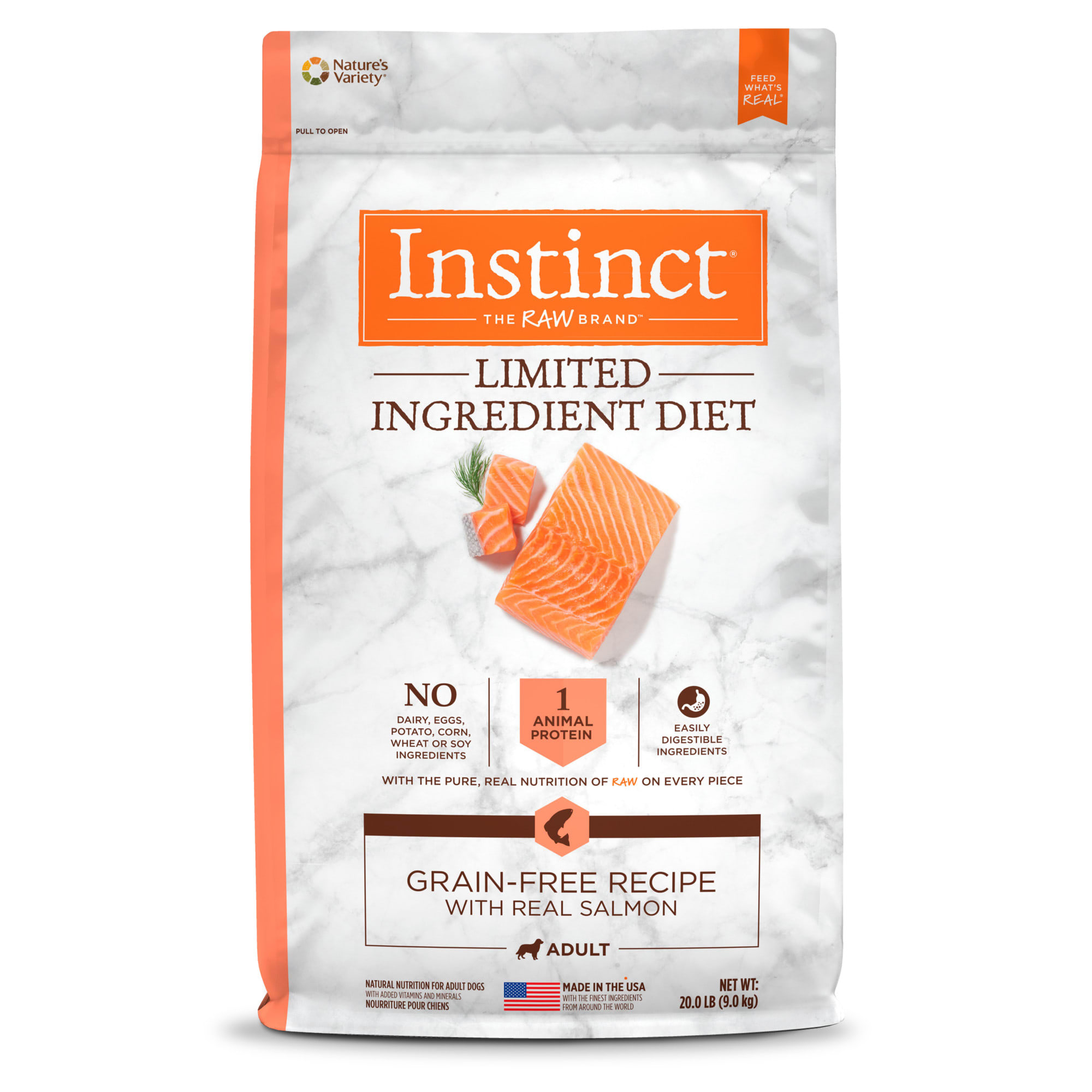 Instinct Limited Ingredient Real Salmon Recipe Dry Dog Food