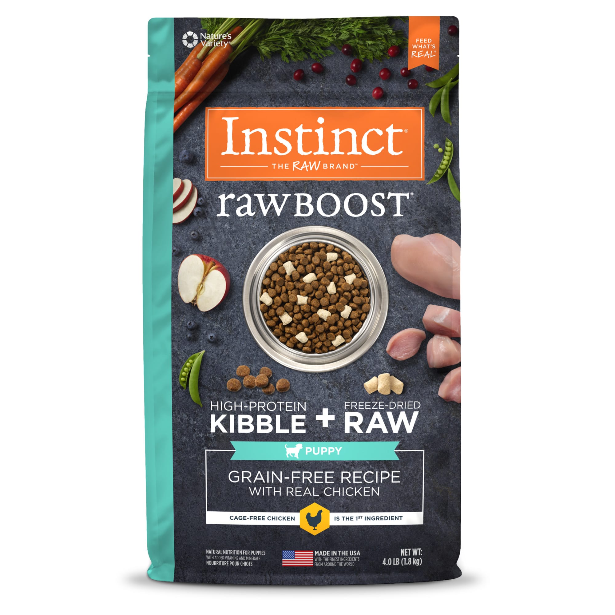 Instinct be 2025 natural puppy food