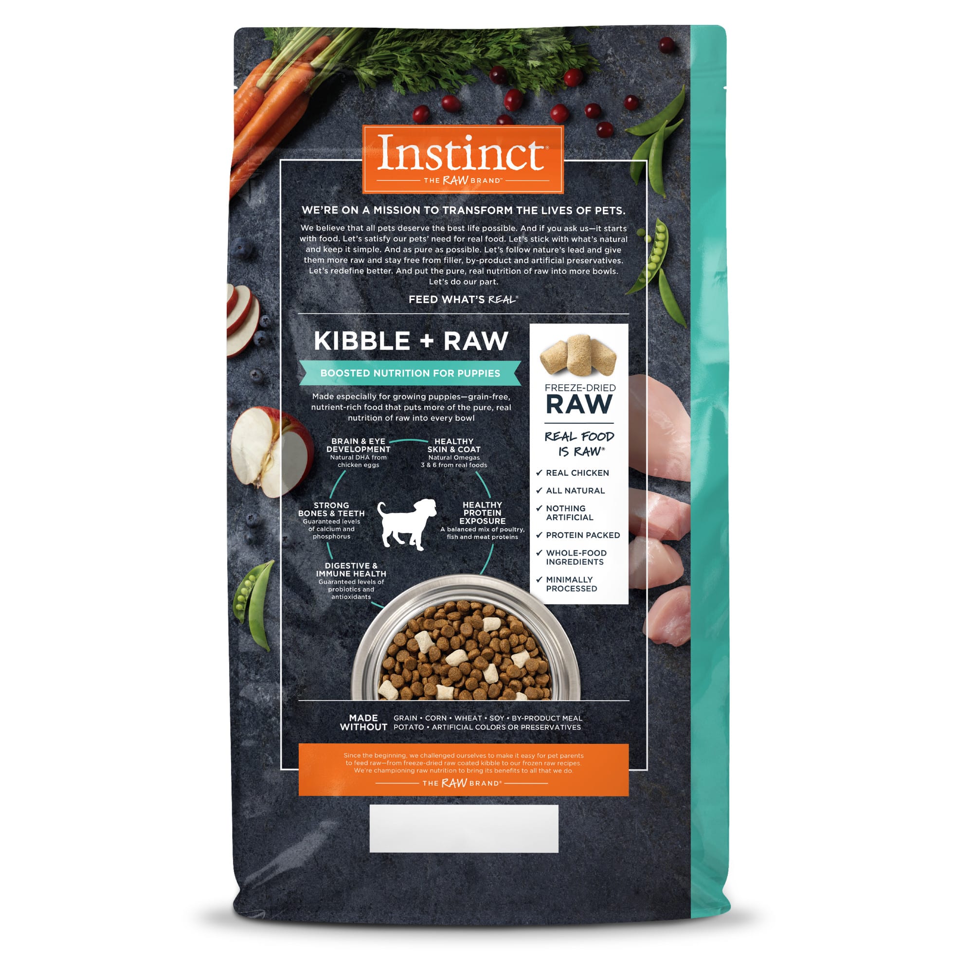 Instinct large 2025 breed puppy food