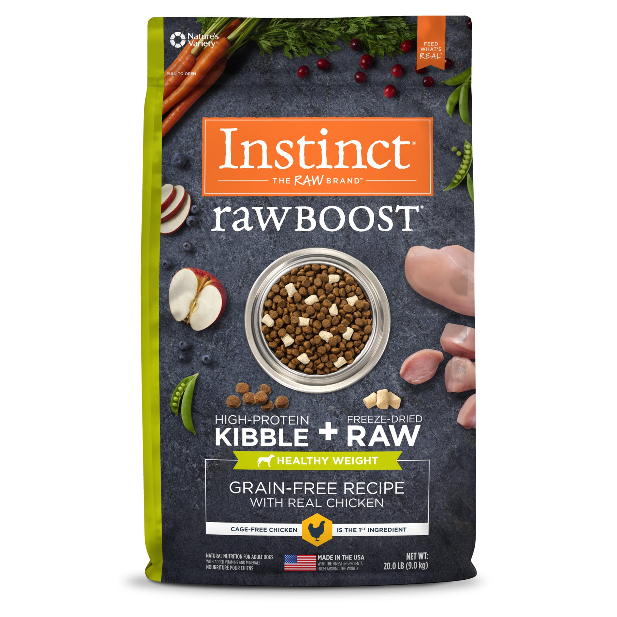 Instinct raw on sale boost healthy weight