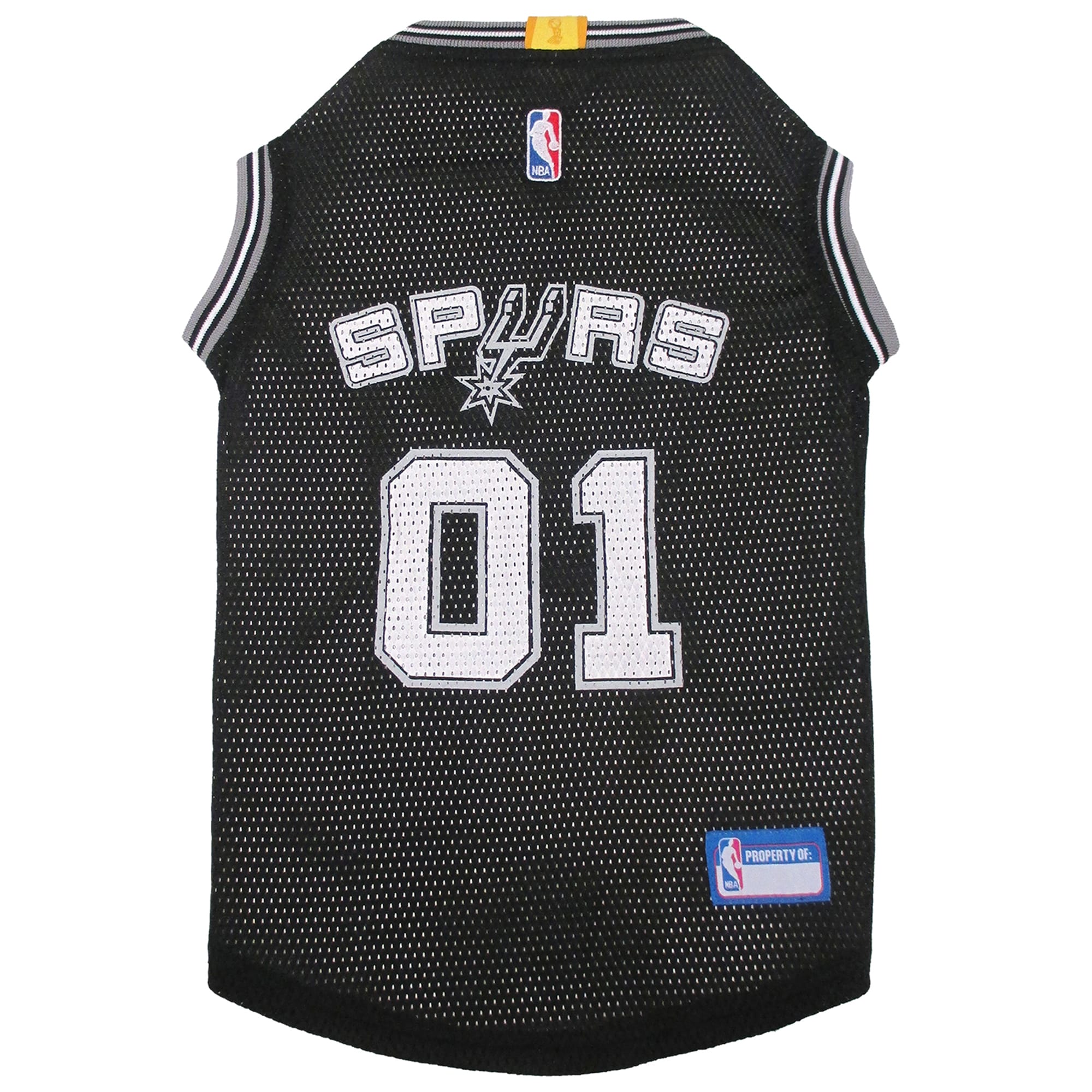 San Antonio Spurs Large Sporty K9 Basketball Dog Jersey 