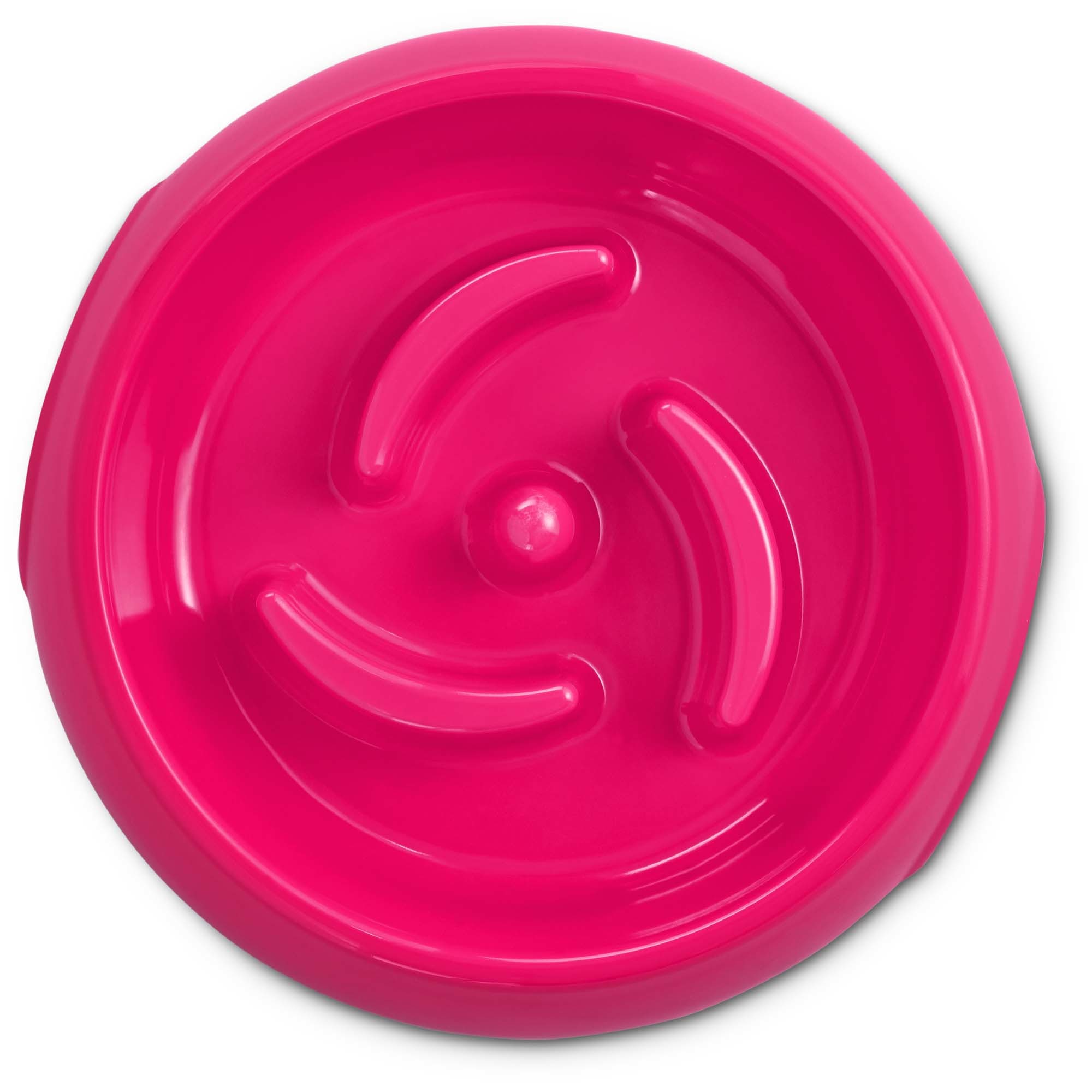 Juvale 2 Pack Interactive Spiral Dog Bowl, Slow Feeder Pet Dish, Pink And  Green : Target