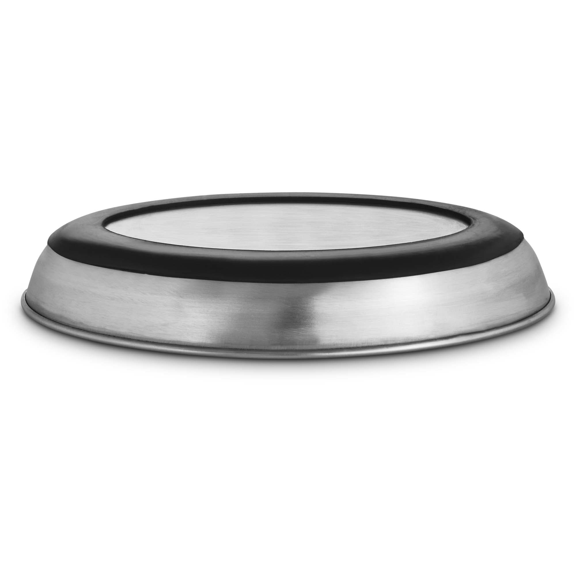 EveryYay Dining In Lidded Stainless-Steel Cat Bowl, 0.75 Cups