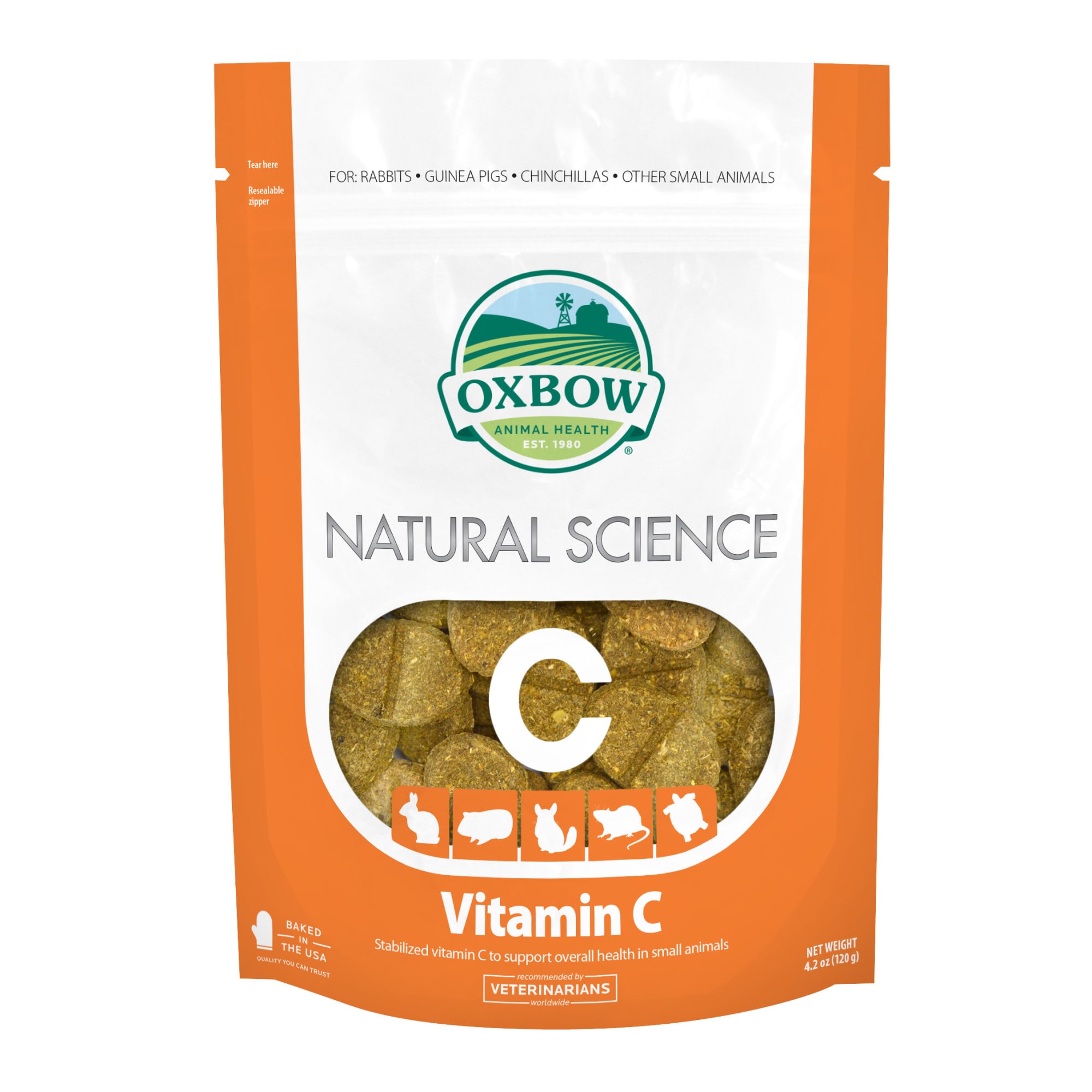 Oxbow Natural Science Vitamin C Supplement