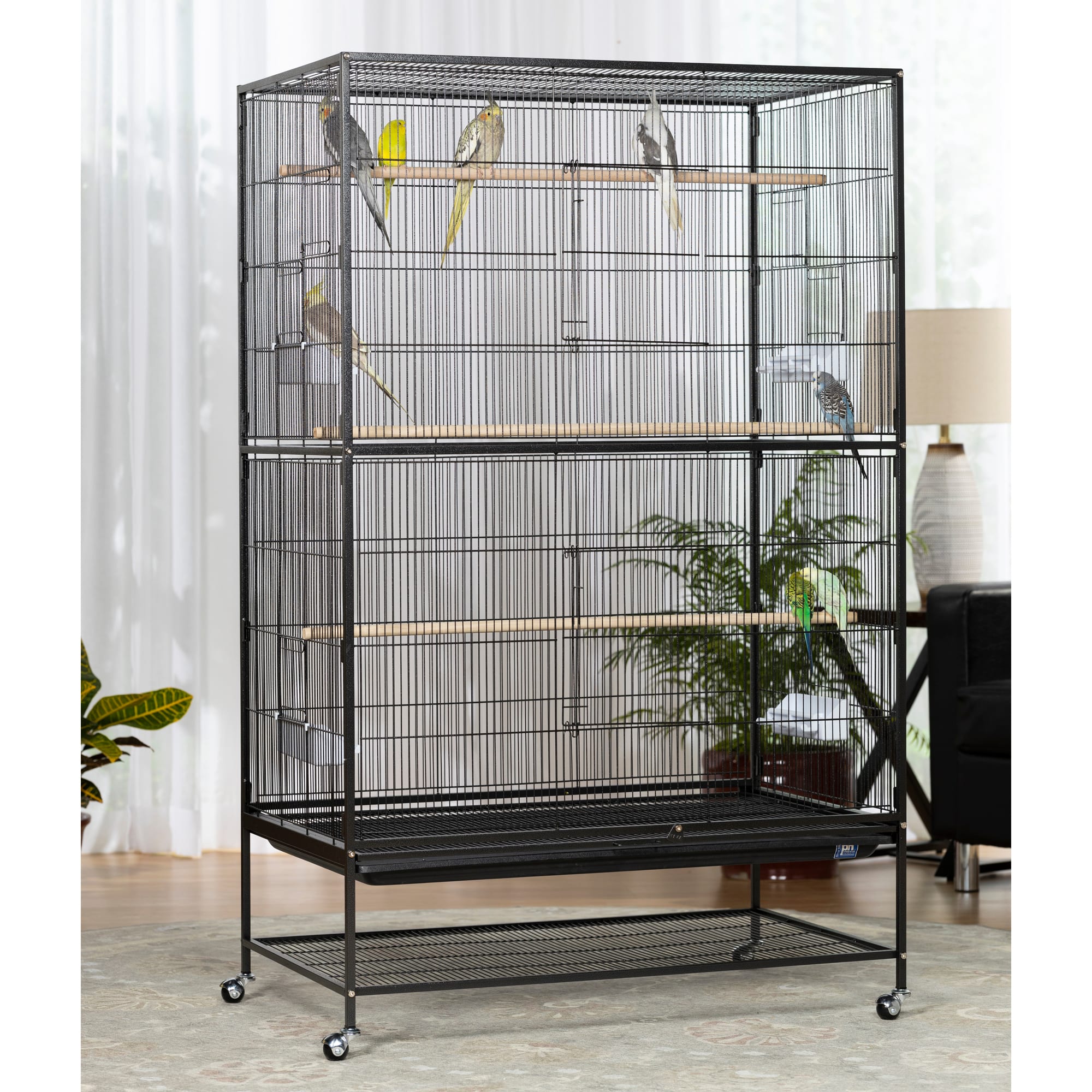 Prevue Hanging Bird Cage Stand - White - Pet Valu