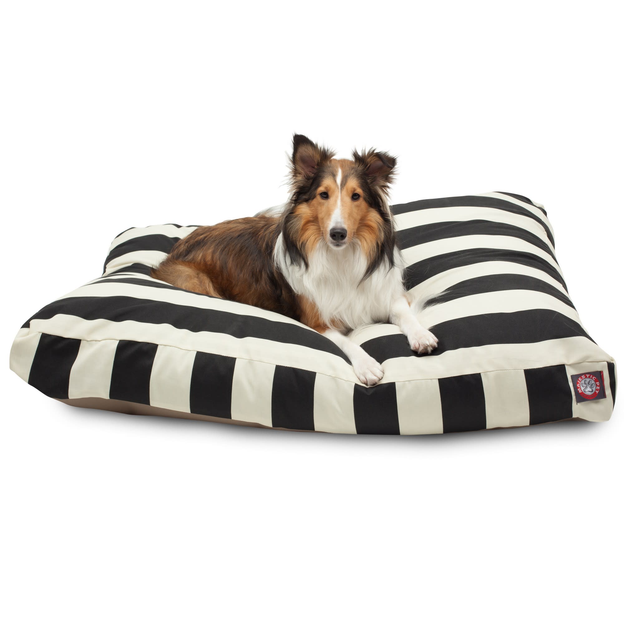 2709831 Majestic Pet Black Vertical Stripe Rectangle Pet B sku 2709831