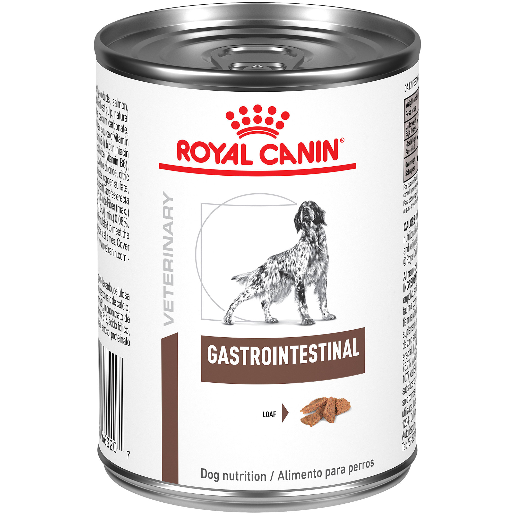 Royal Canin Veterinary Diet Gastrointestinal Loaf Canned Dog Food 13.6 oz. Case of 24