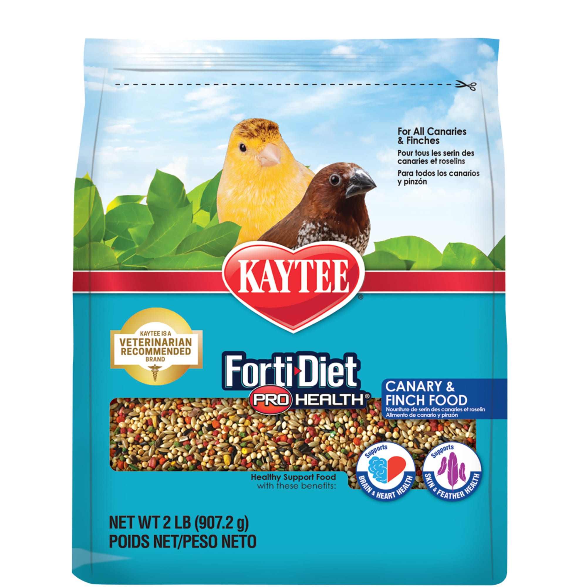 Kaytee Forti Diet Pro Health Canary Finch Food 2 lbs. Petco