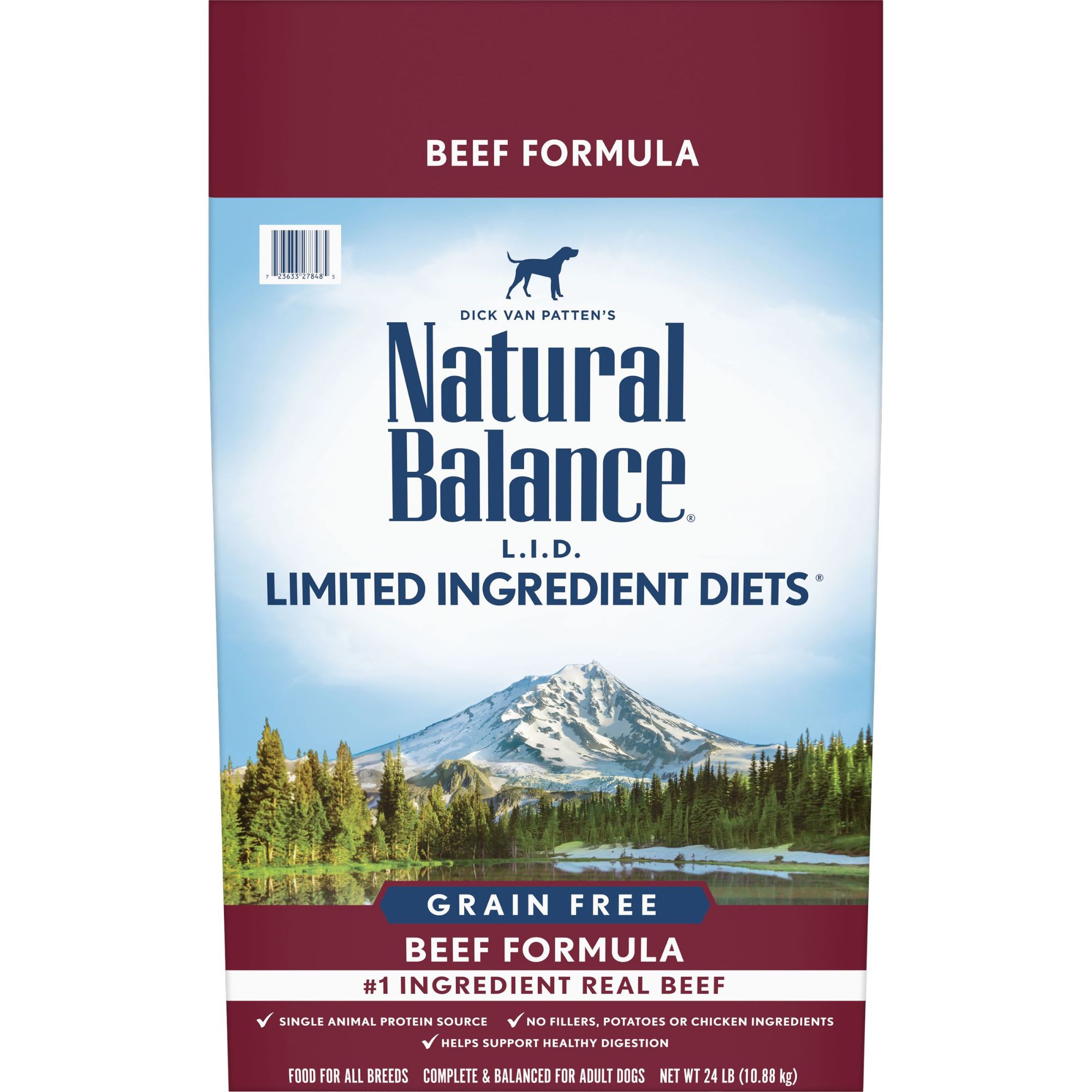 natural balance dog food beef