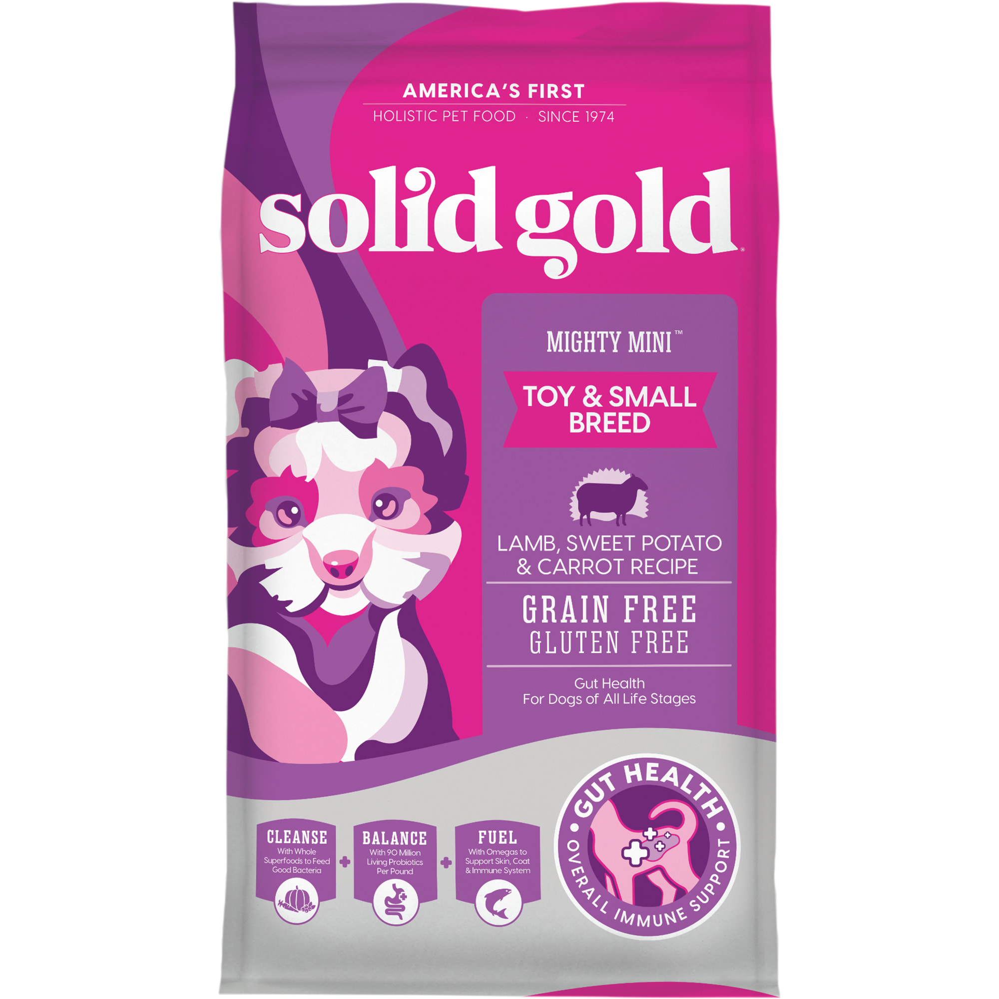 Solid gold store lamb dog food