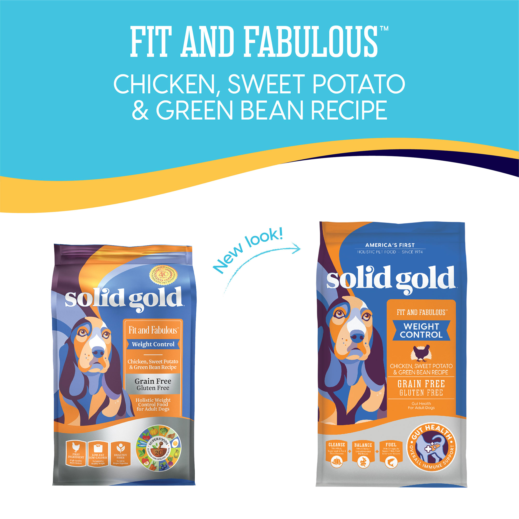 Solid gold low store fat dog food