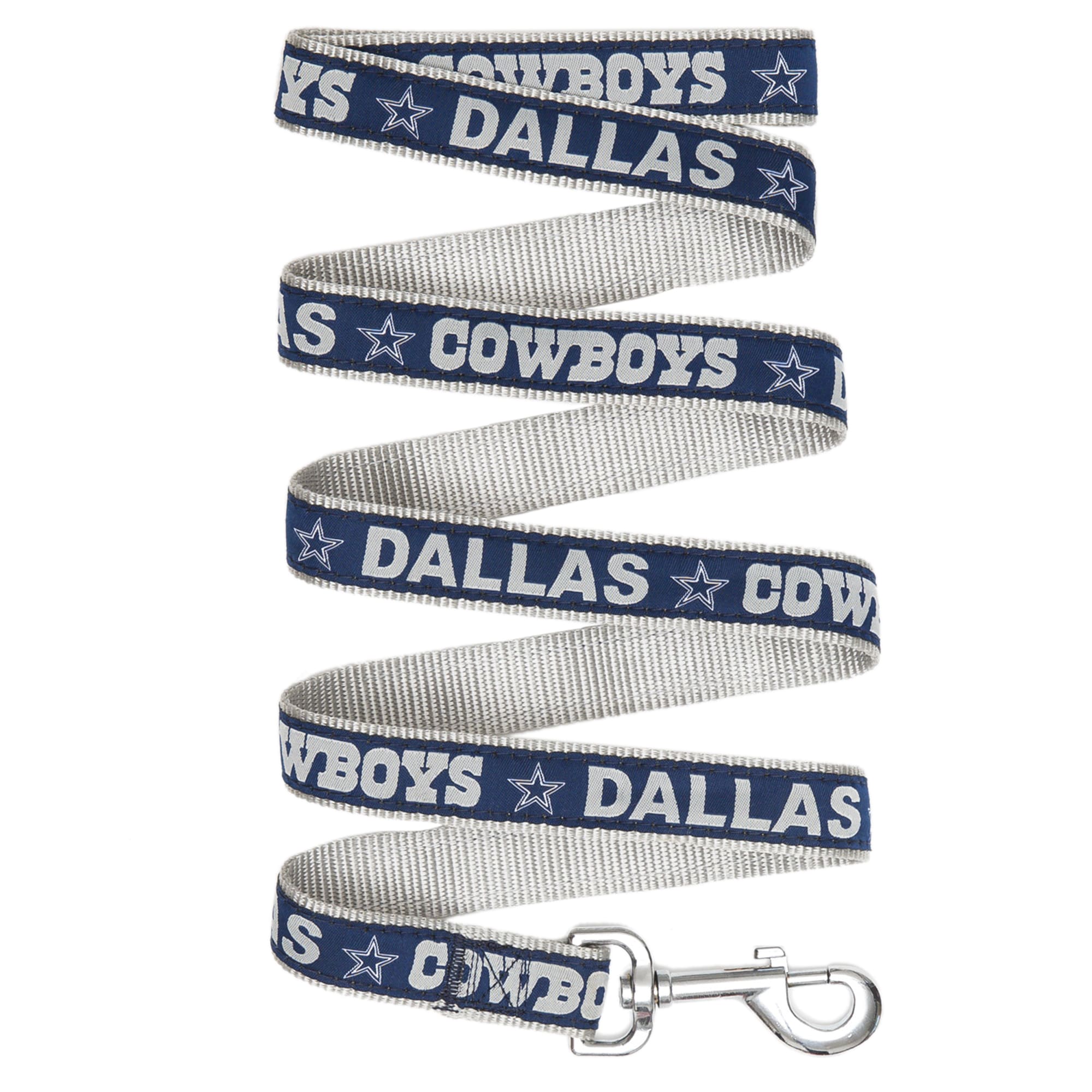 Pets First Dallas Cowboys Reversible Dog Collar, Medium