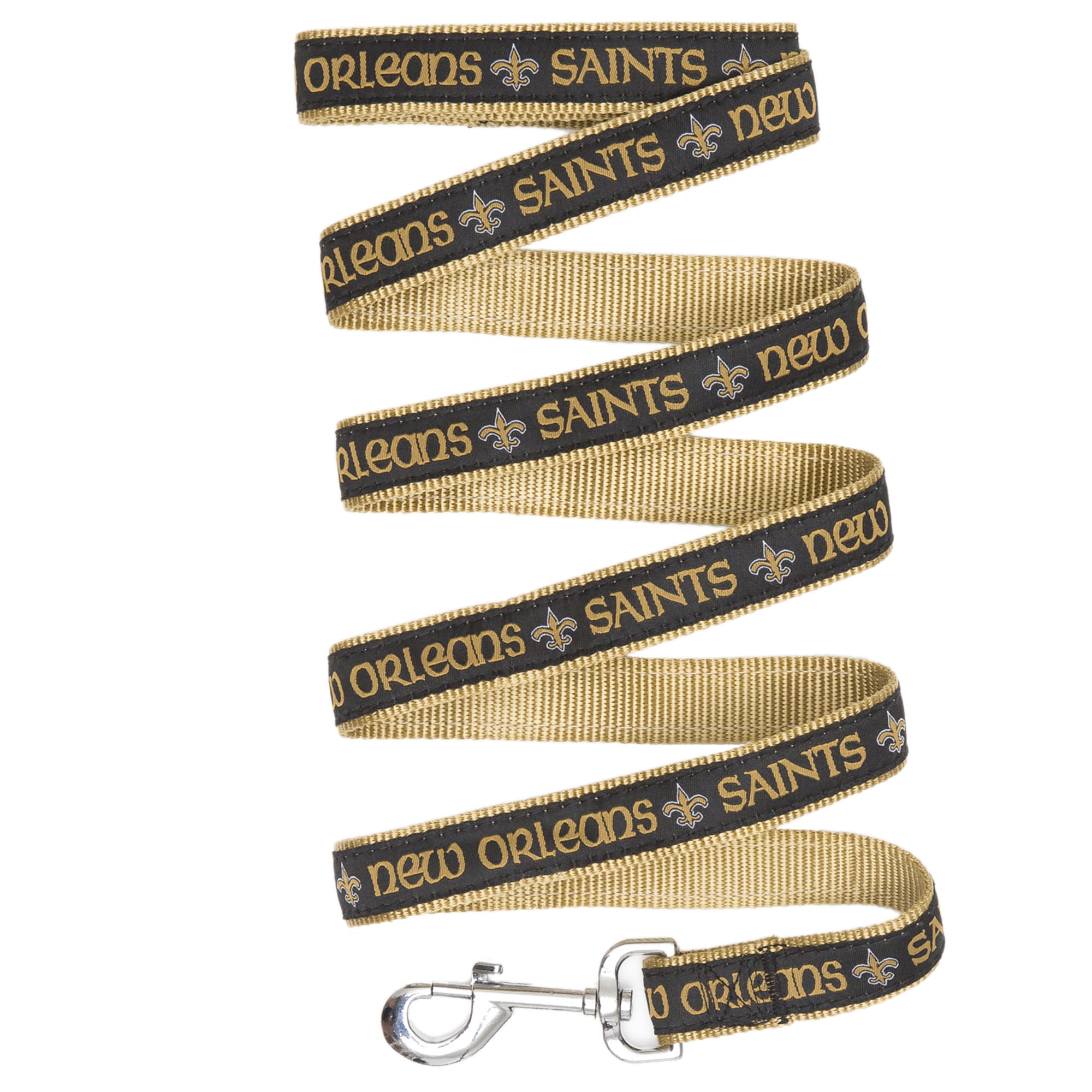 Pets First New Orleans Saints Leash, Medium, Multi-Color