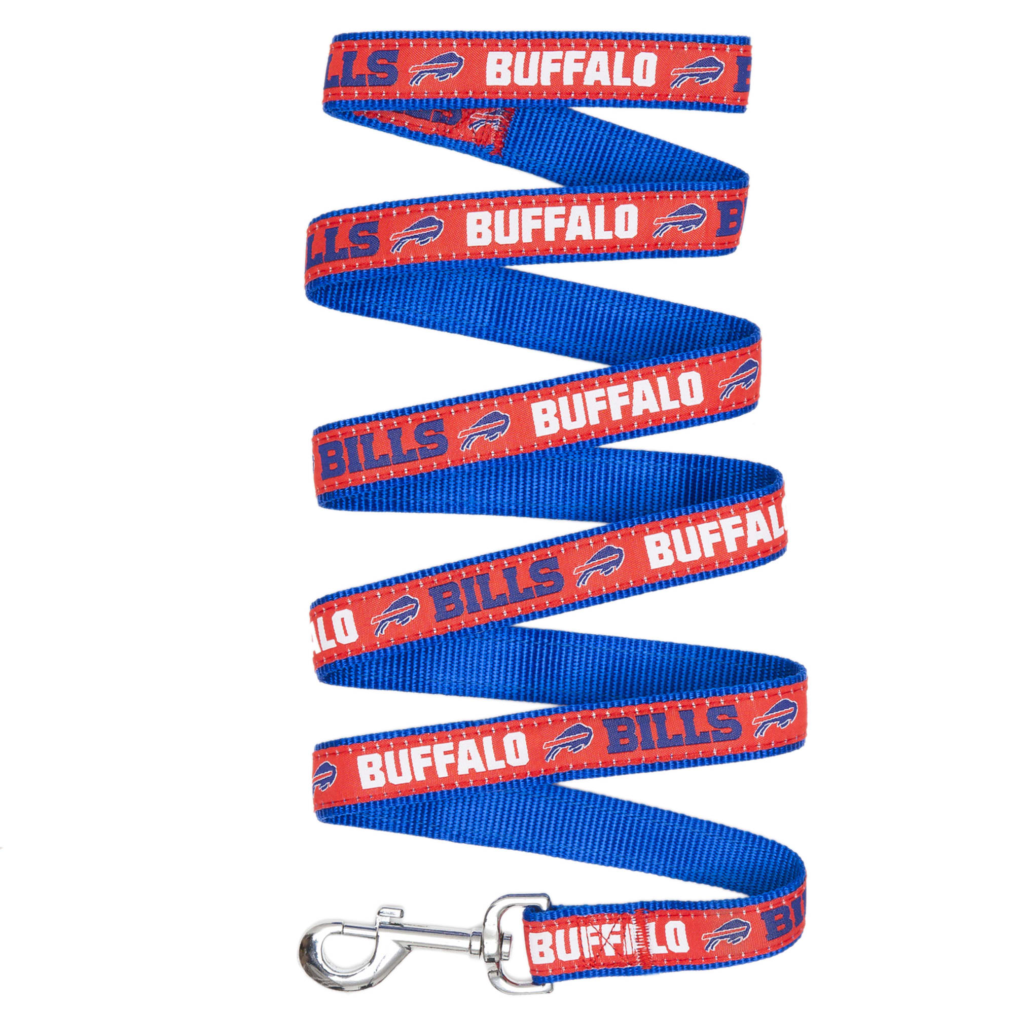 Pets First Buffalo Bills Leash, Large, Multi-Color
