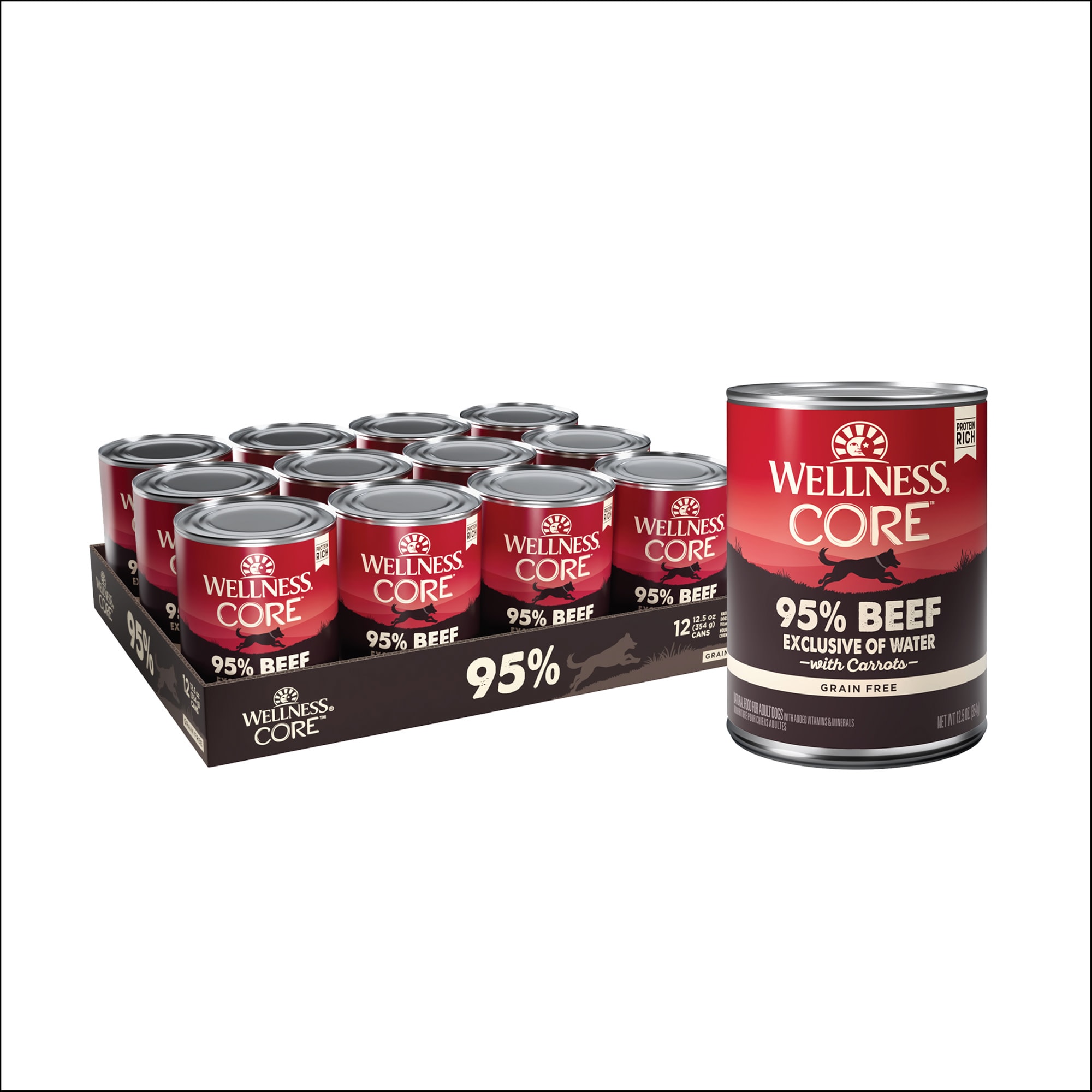 wellness core 95 dog food