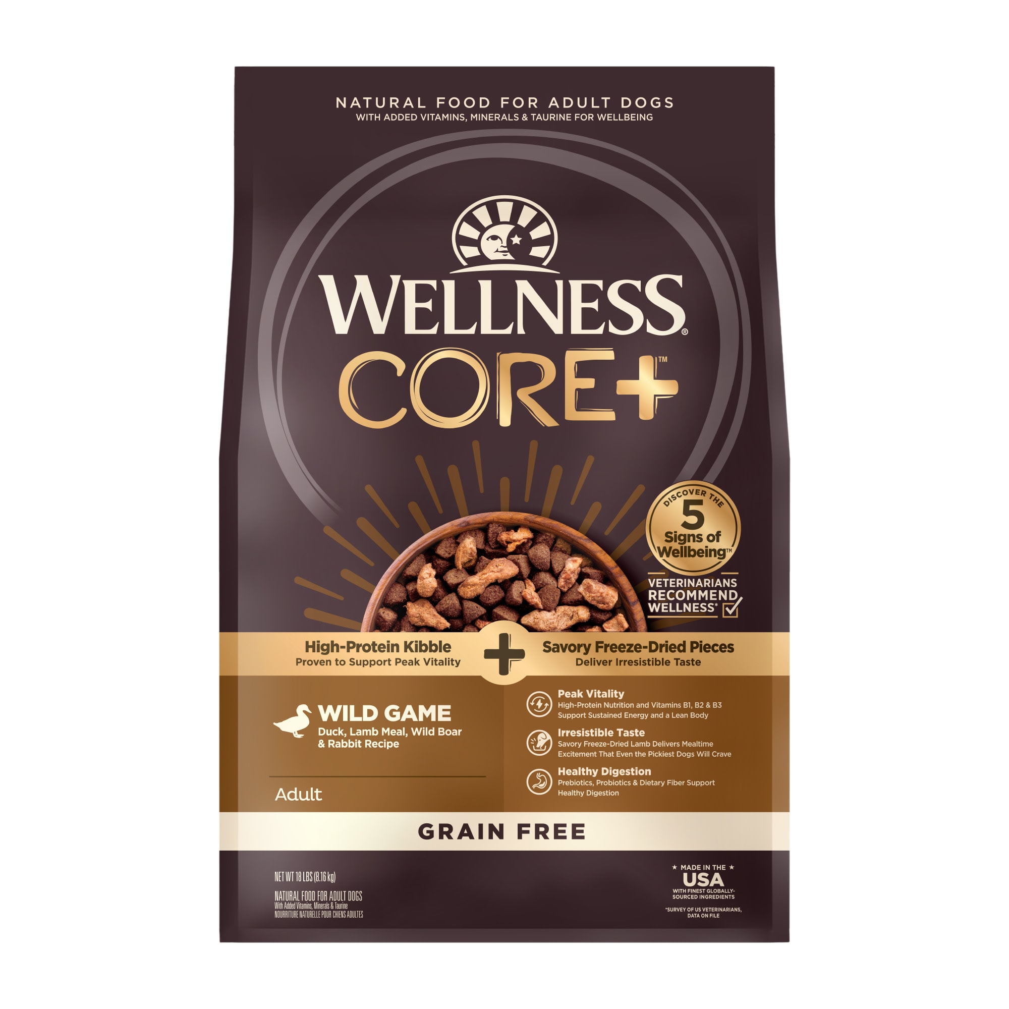 Wellness core 2024 grain free ingredients