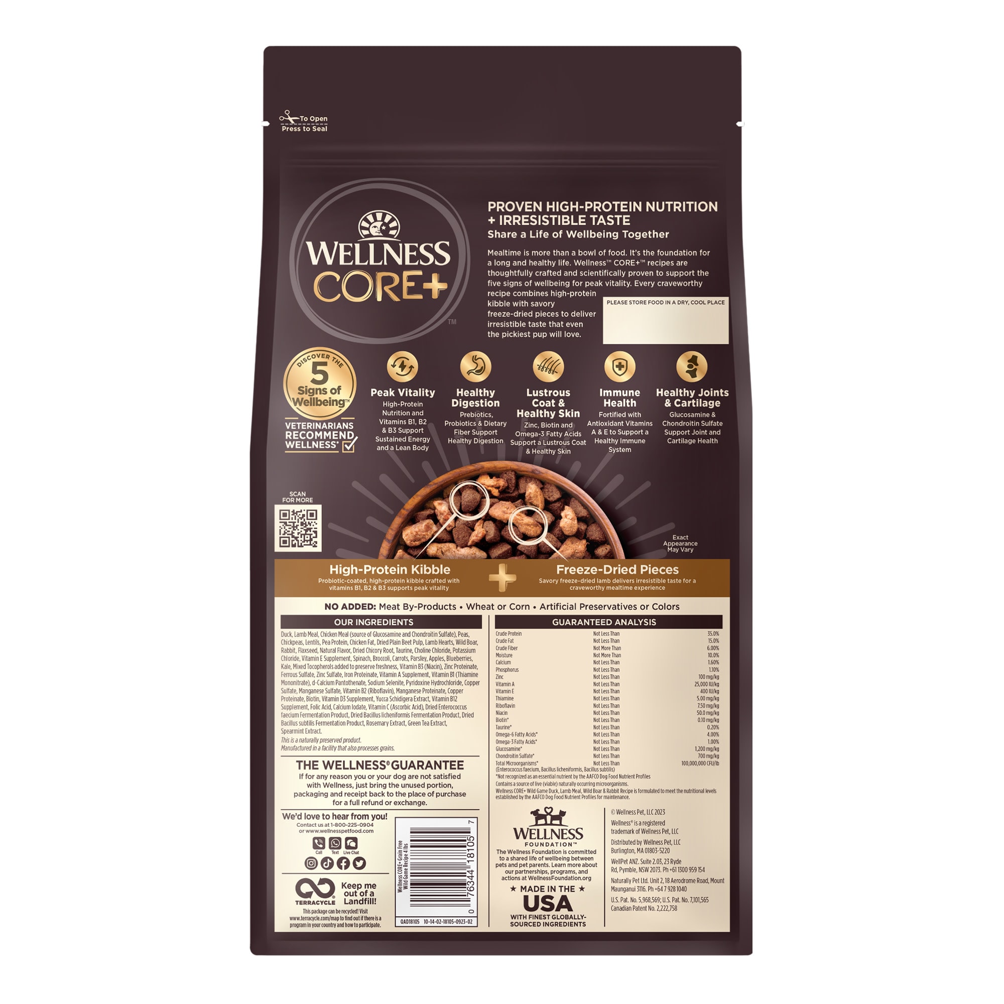 Wellness core outlet 6 dog food