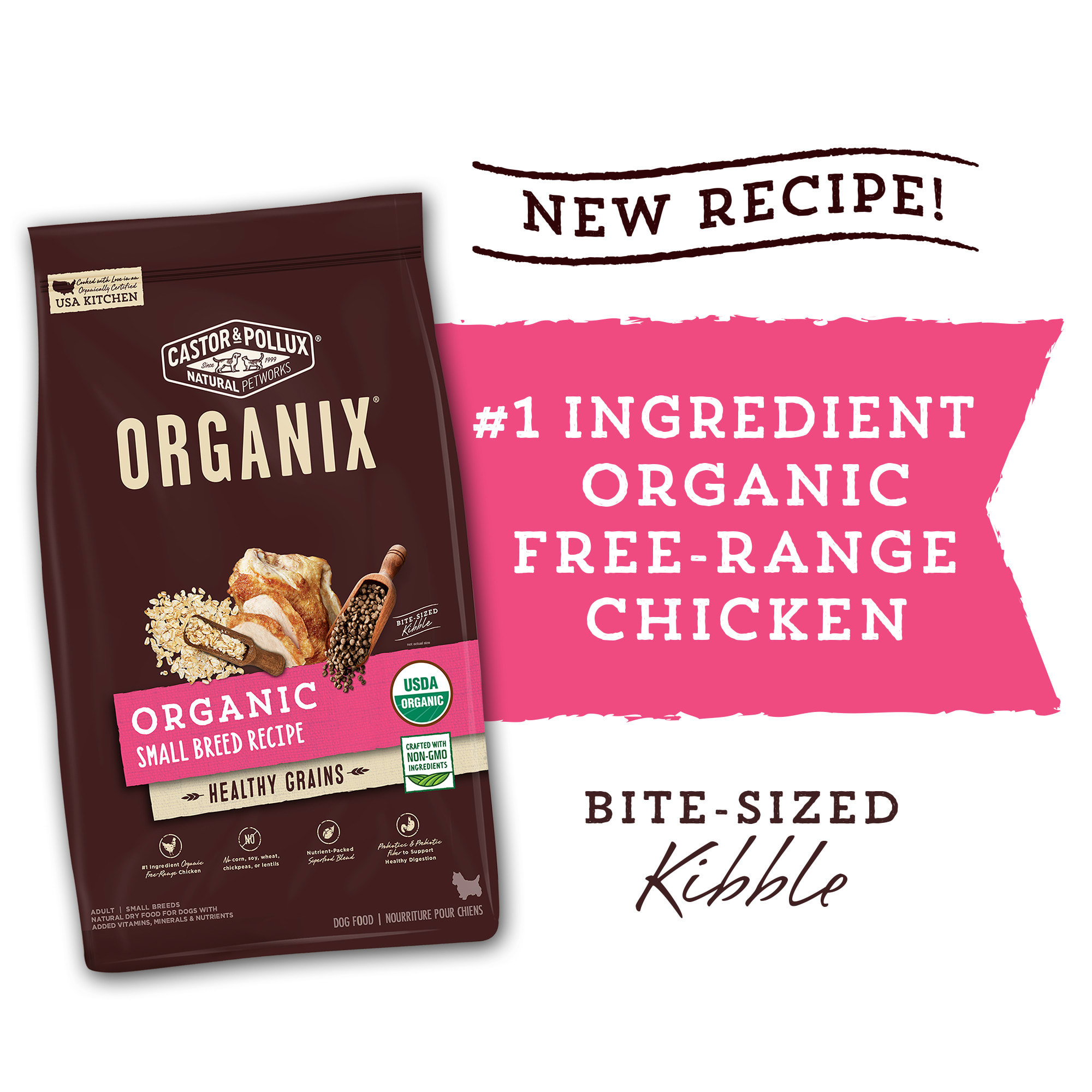 Organix small breed hot sale dog food reviews