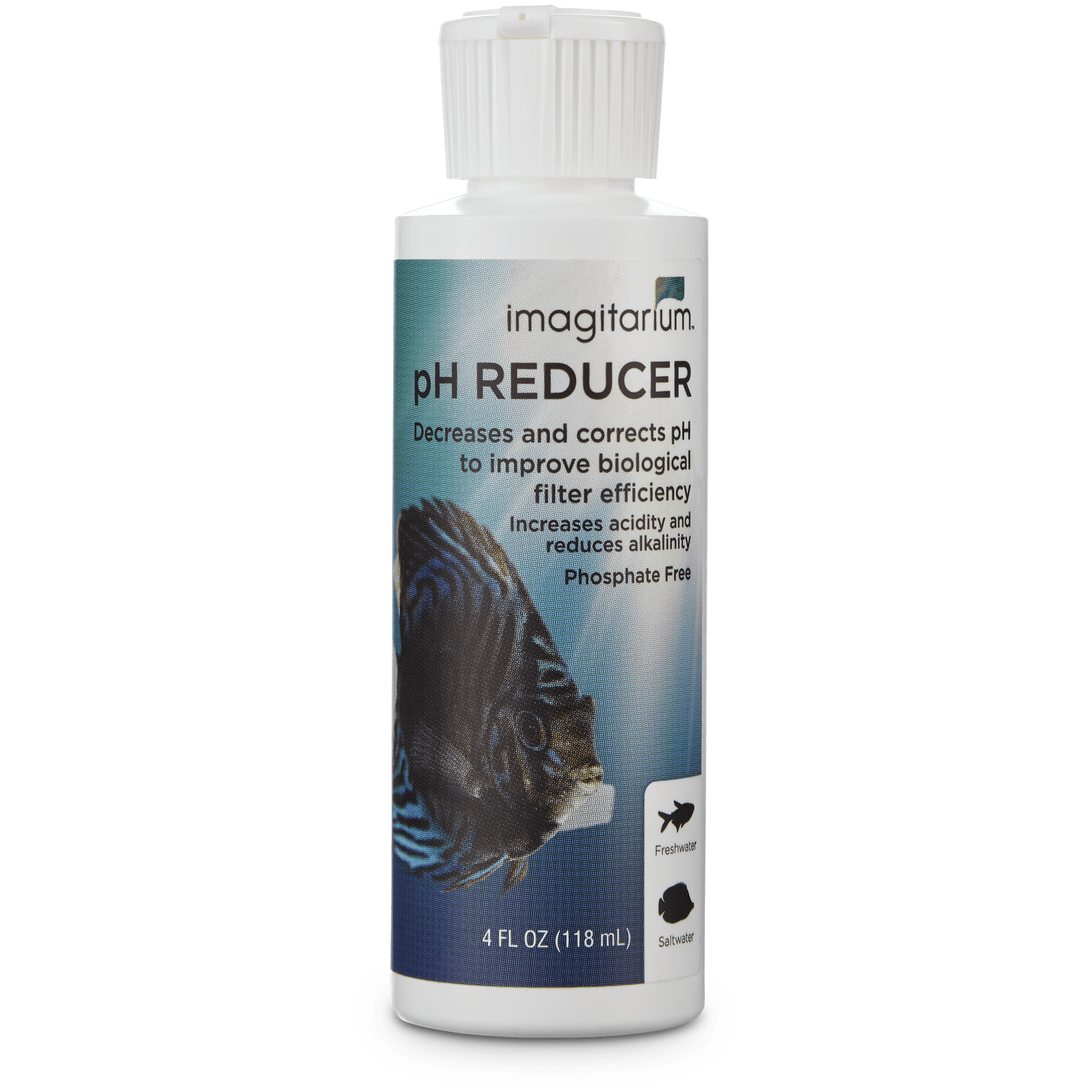 Imagitarium 4oz pH Reducer for Aquariums & Ponds