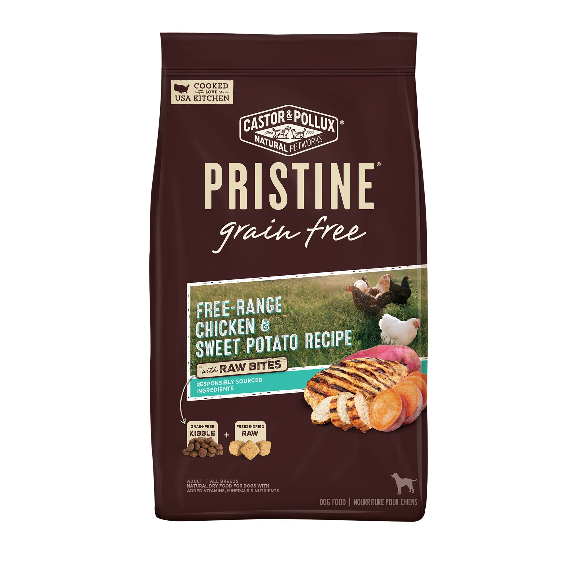 Pristine hot sale dog food