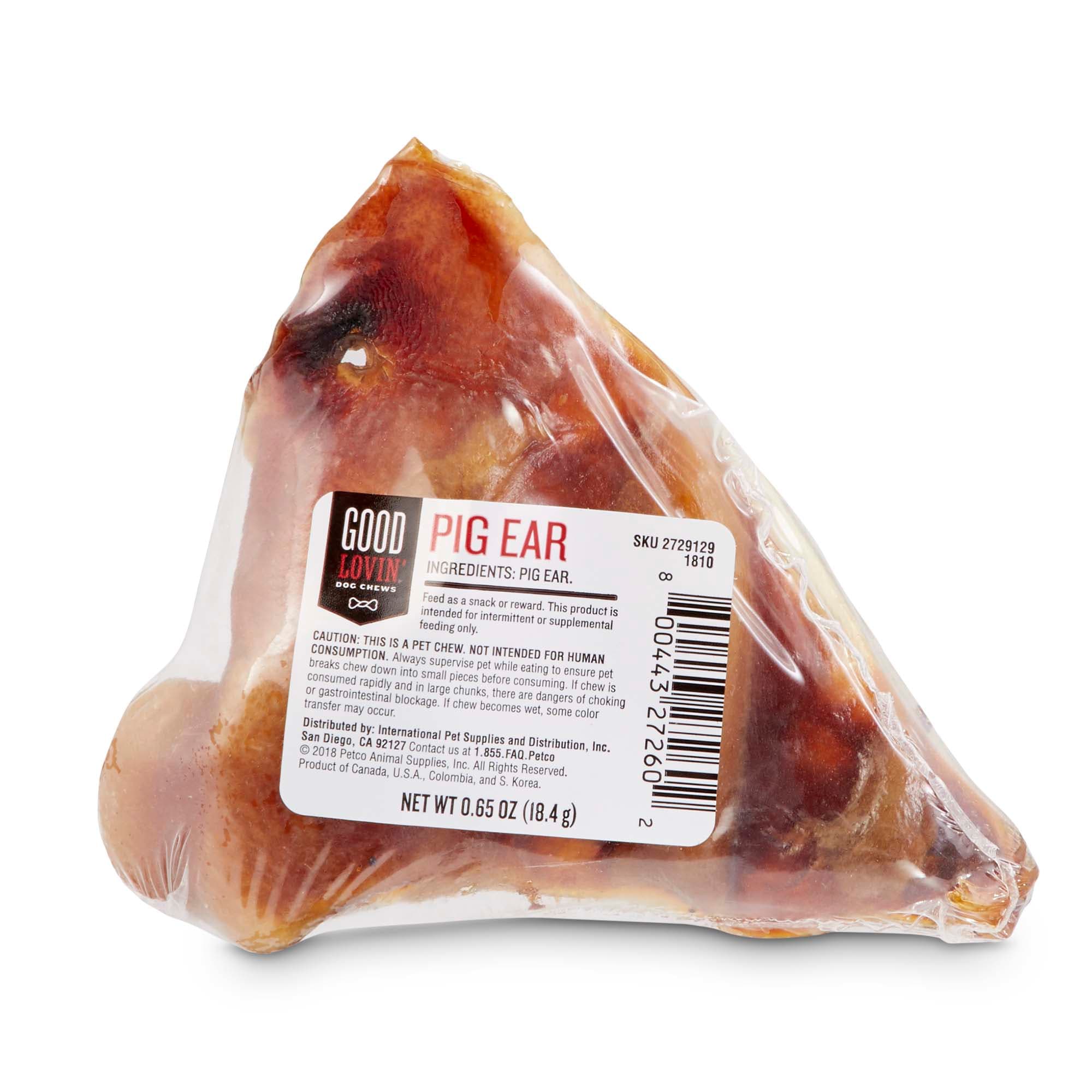 Pig ear 2025 chews for dogs