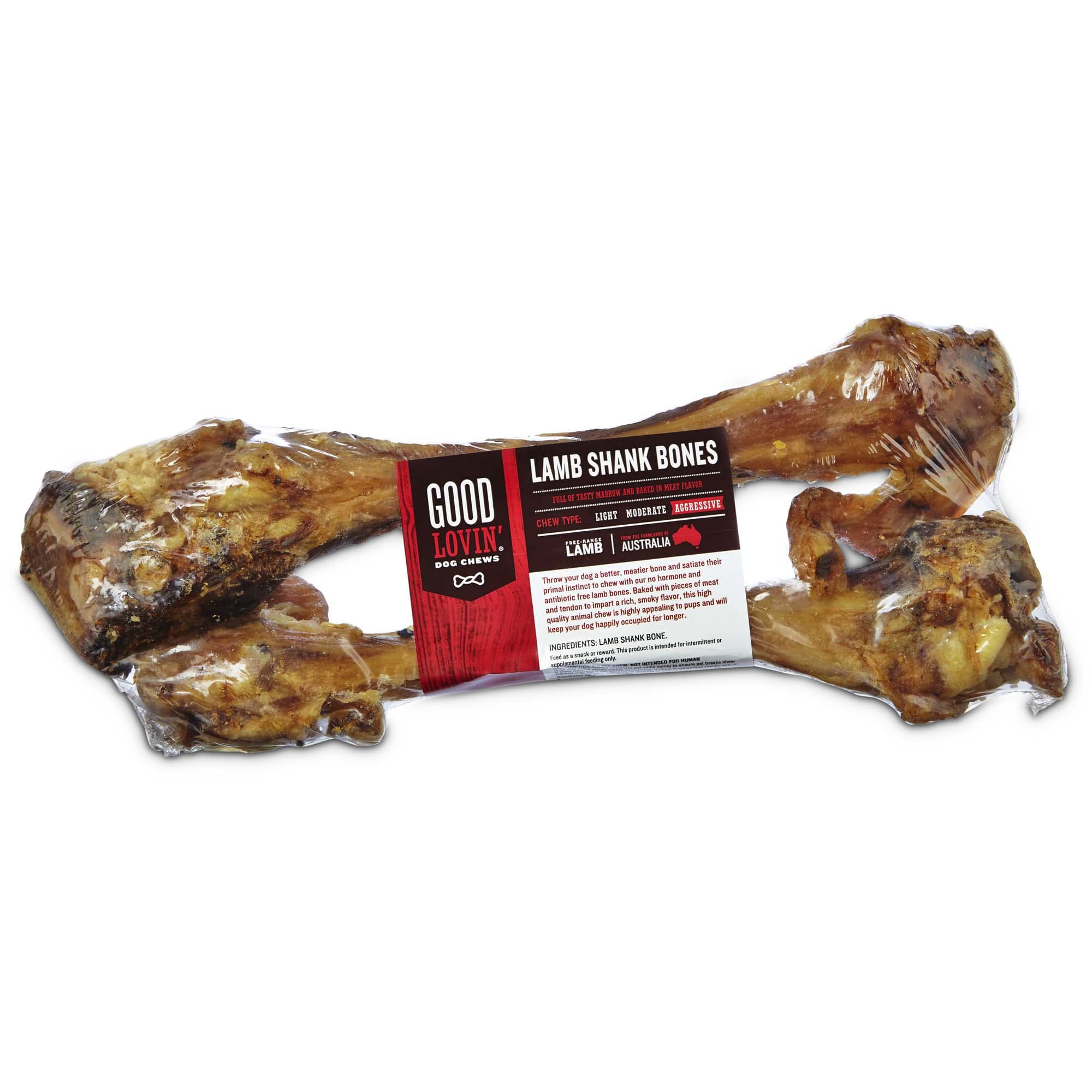 Good Lovin Lamb Shank Bone Dog Chews 7 Inch Pack Of 2 Petco