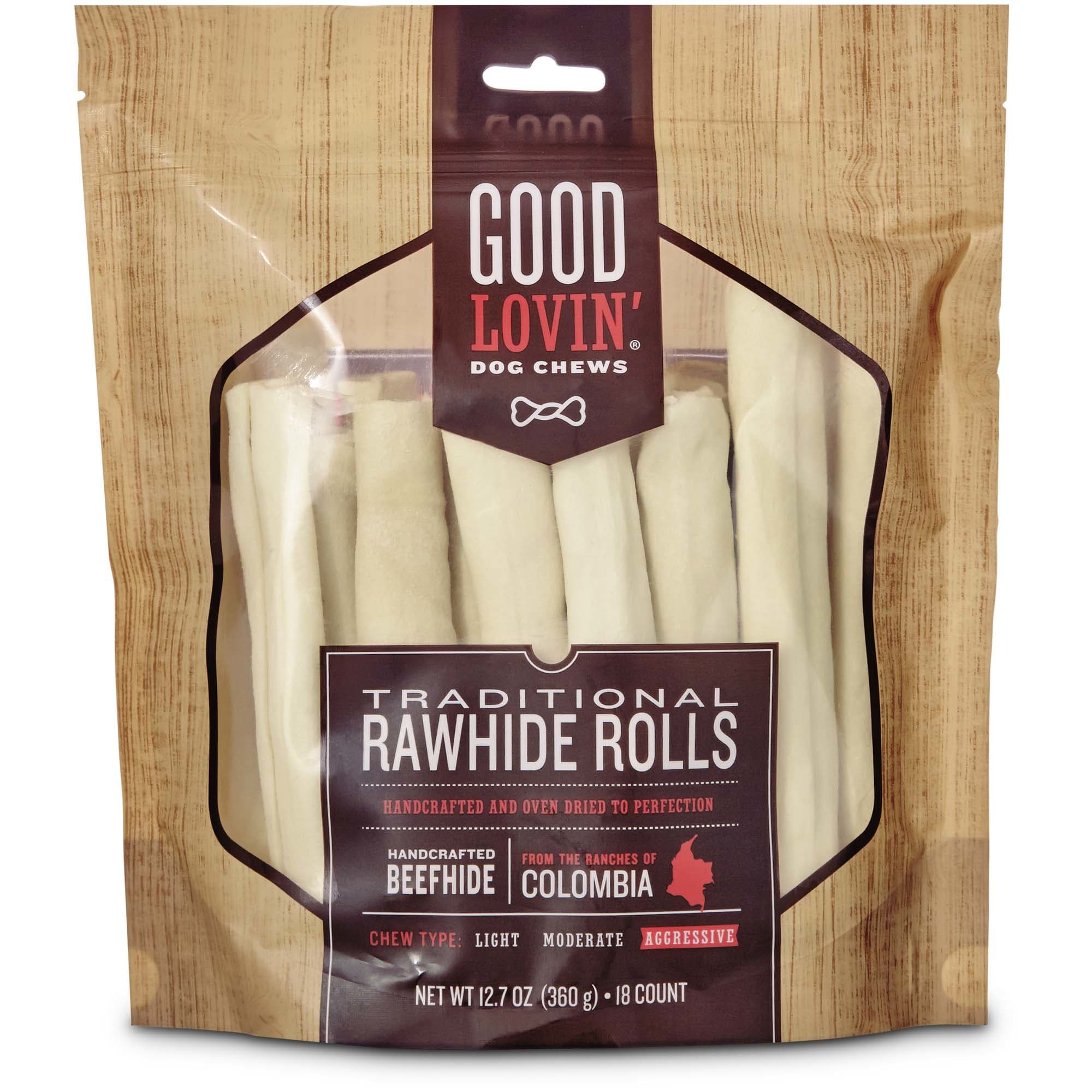 good lovin rawhide rolls