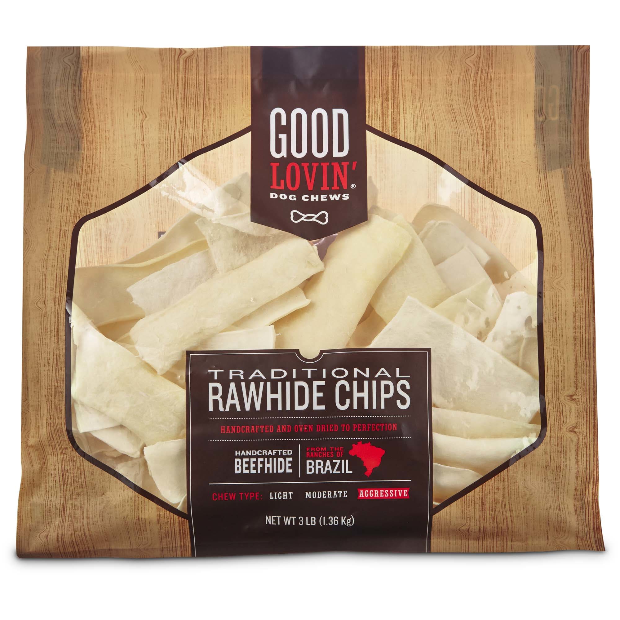 rawhide chips for dogs