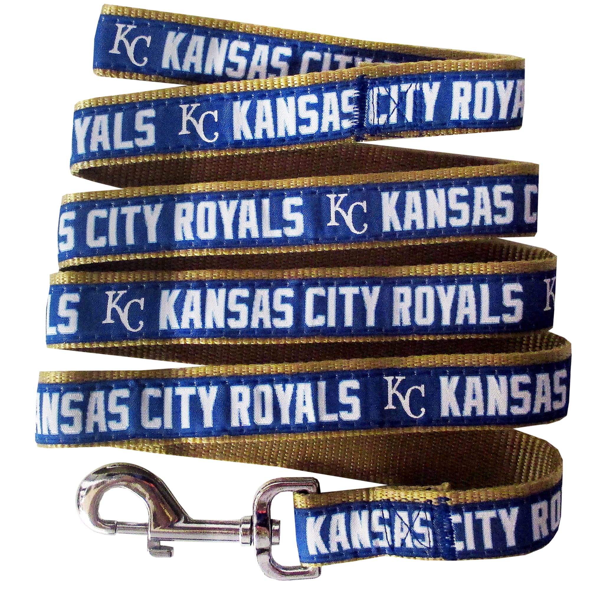 Pets First Kansas City Royals Leash, Medium, Blue