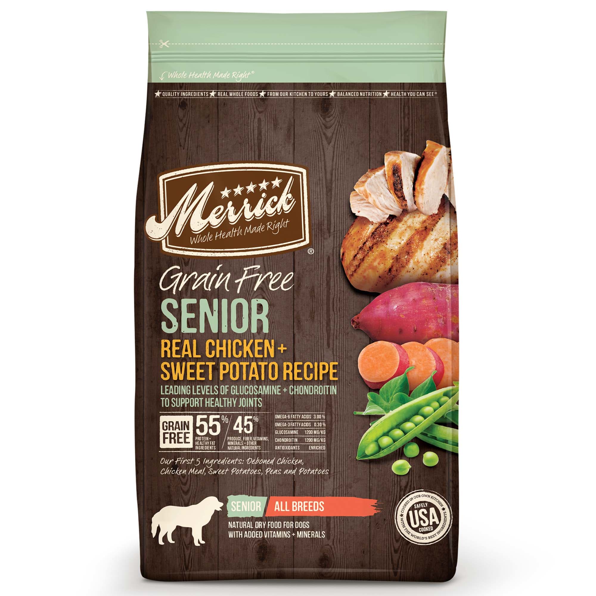 Sweet Potato Recipe Senior Dry Dog Food 