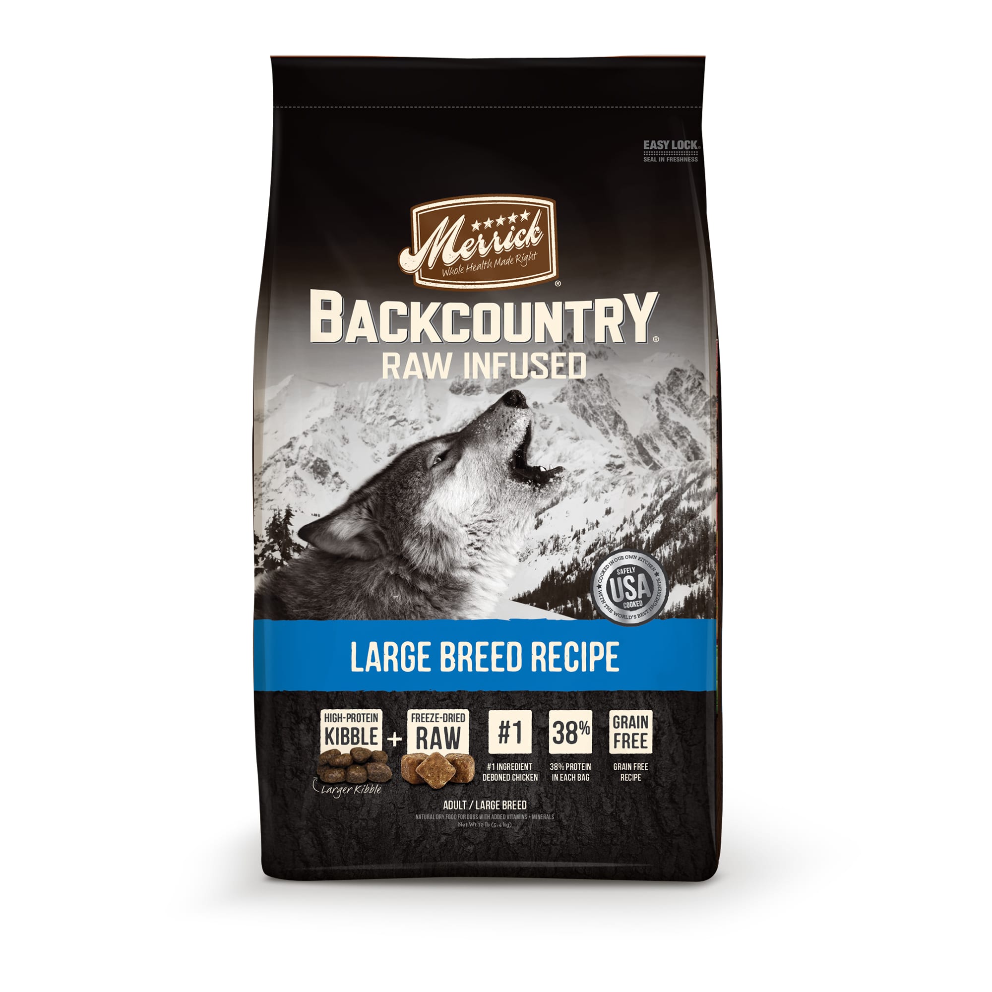 Merrick Backcountry Grain Free Large Breed Dry Dog Food