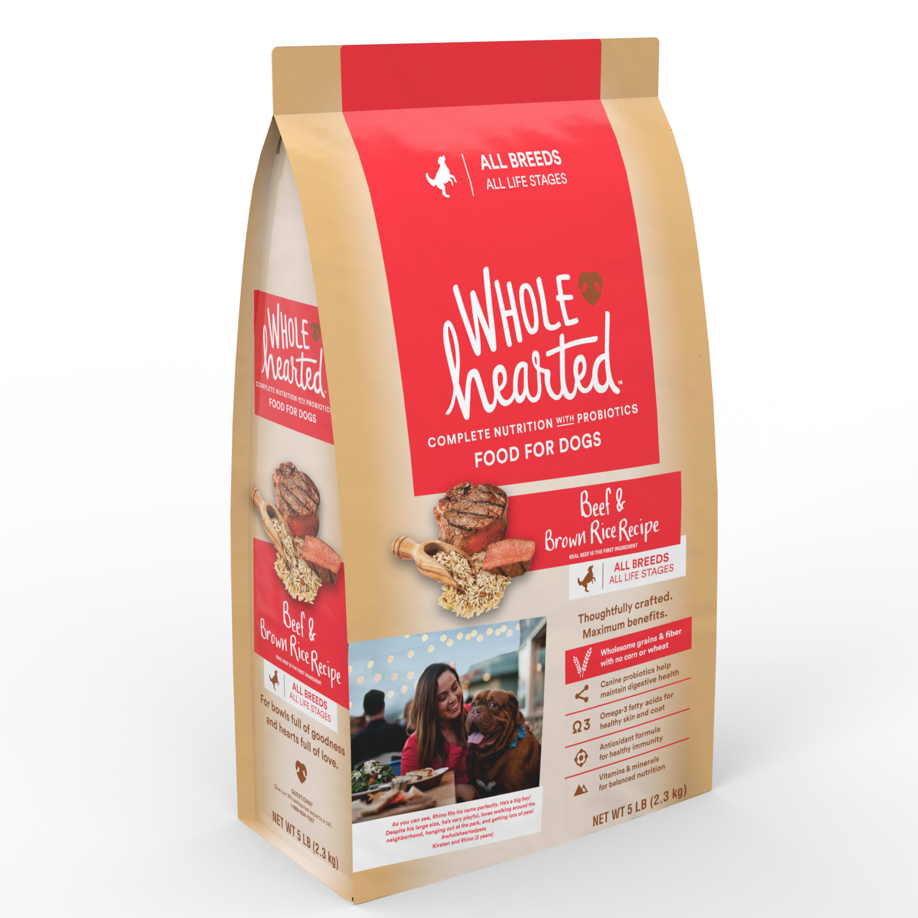 Wholehearted limited ingredient dog food reviews sales