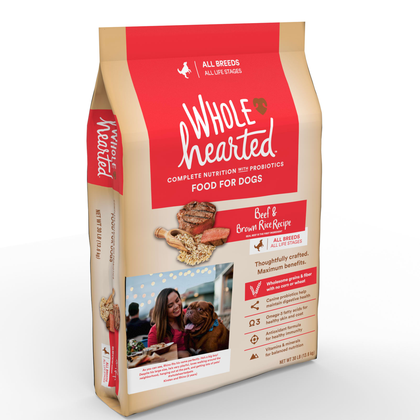 Petco wholehearted dog outlet food