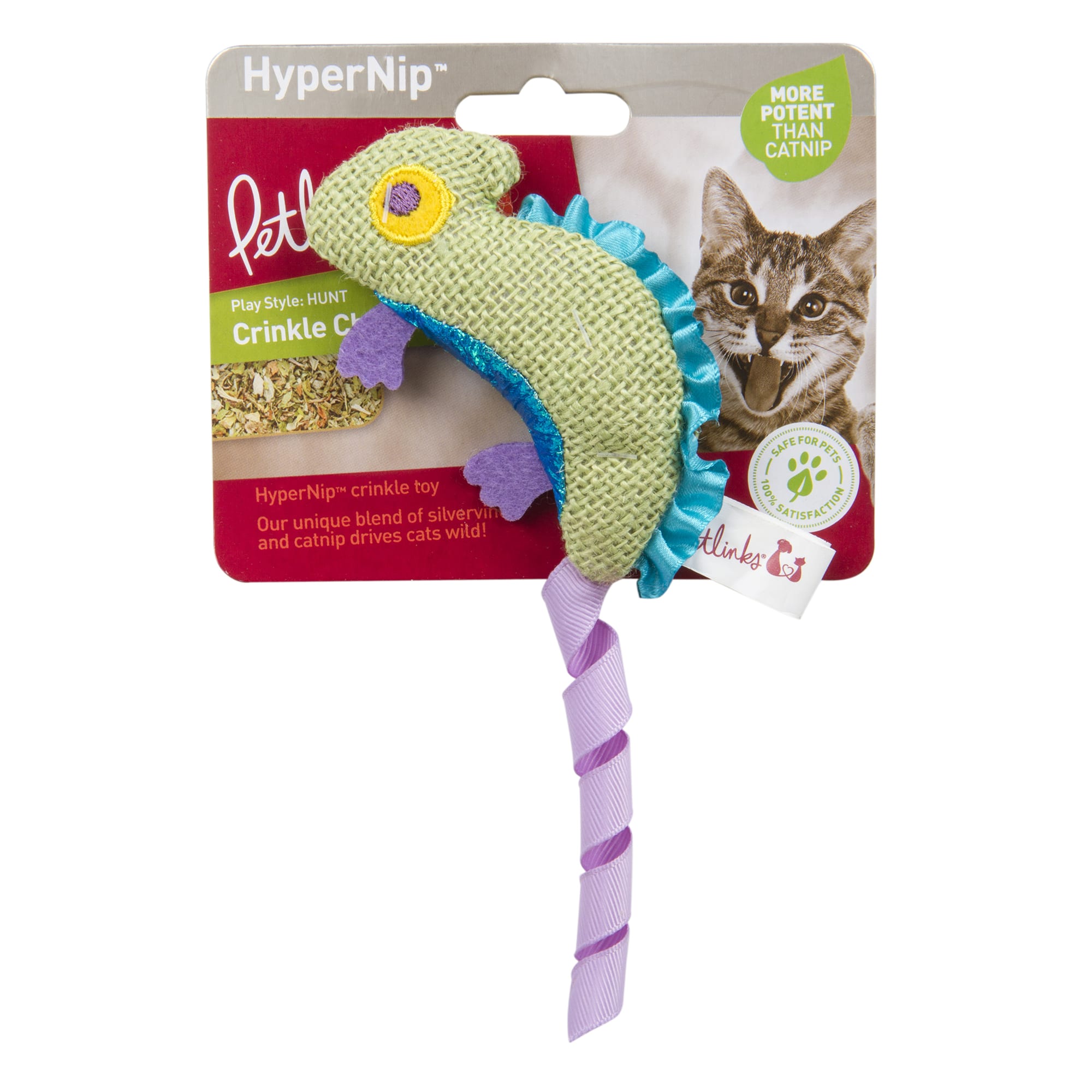 Petlinks Crinkle Chameleon Hypernip