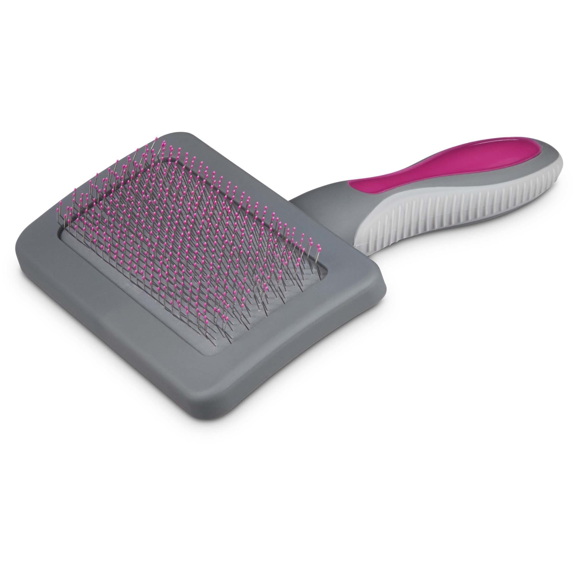 pink dog brush