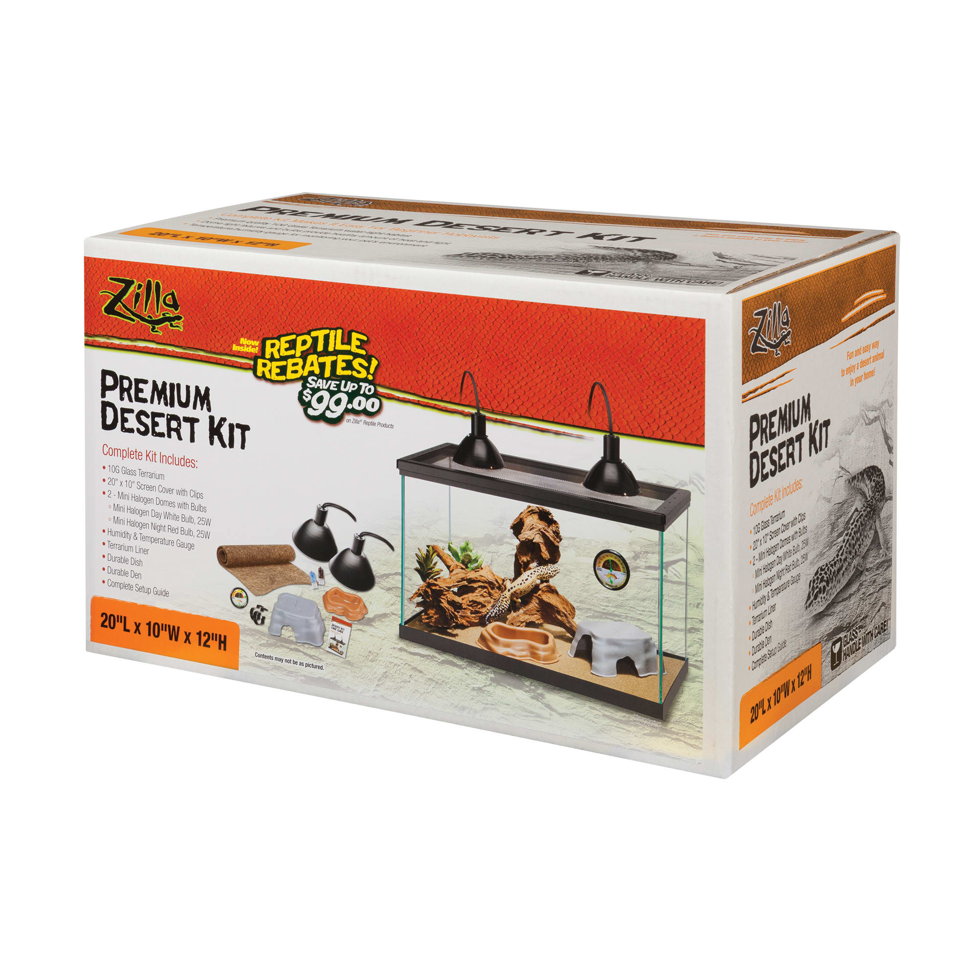 Petco reptile outlet starter kit