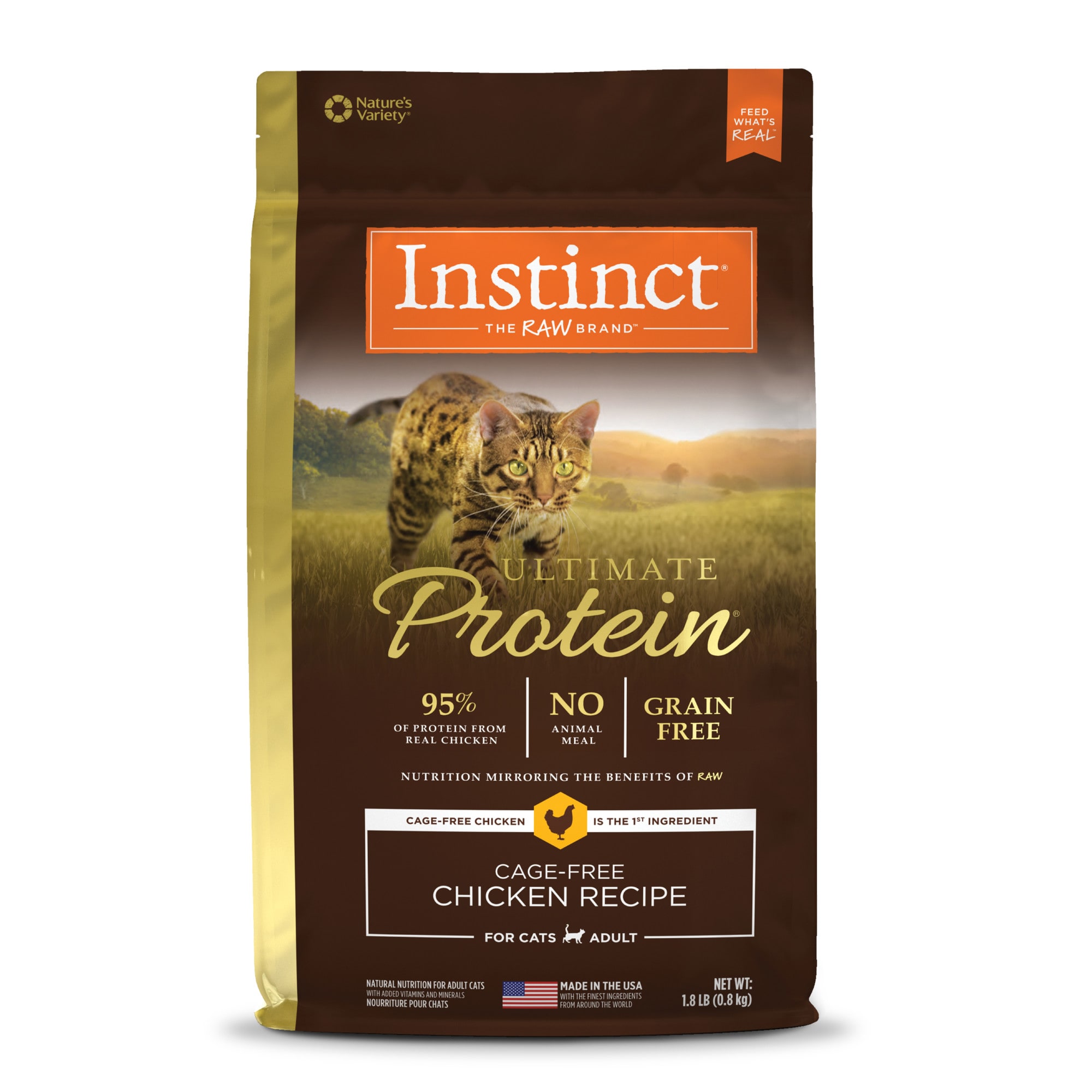 Instinct Ultimate Protein Grain-Free Cage-Free Chicken ...