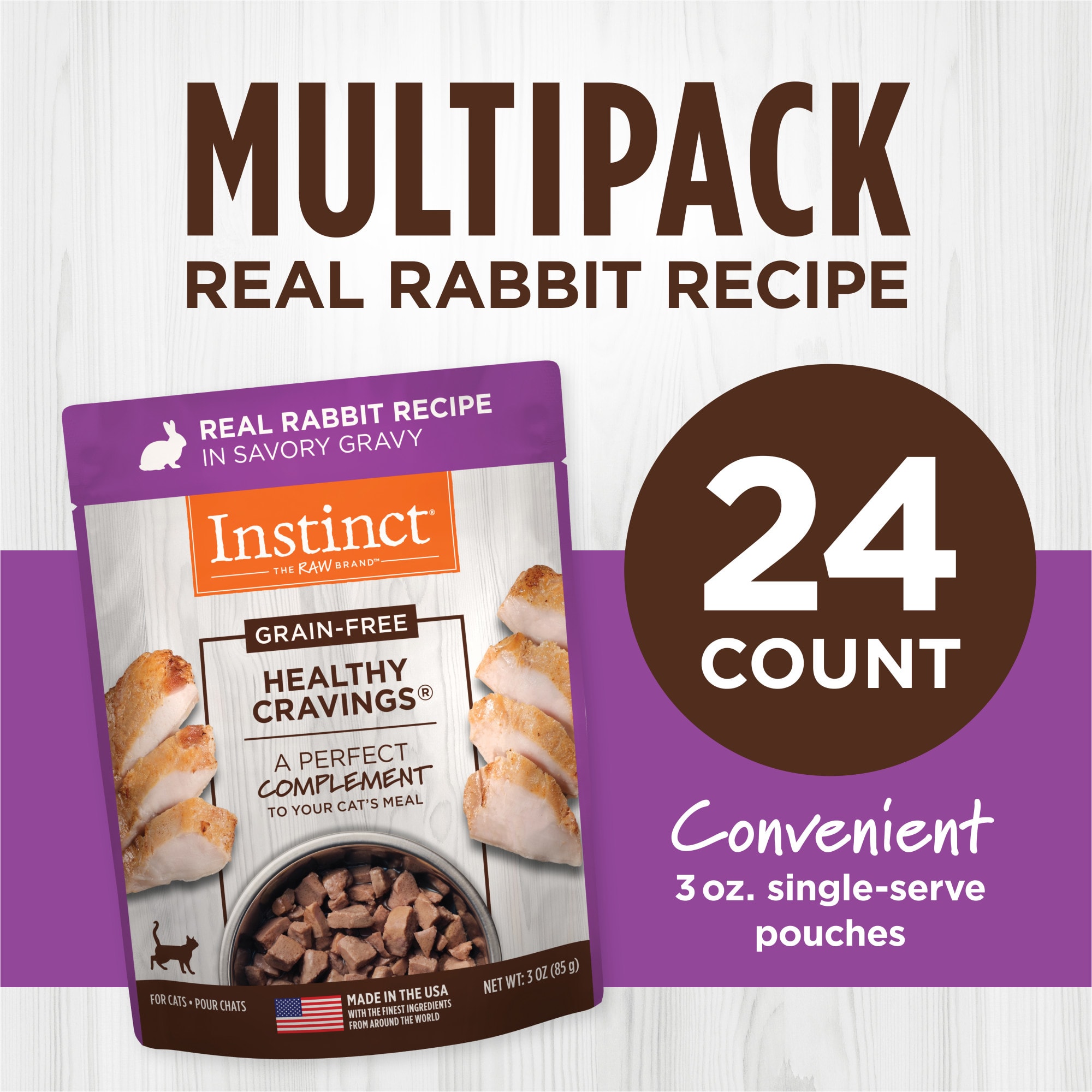 Instinct Healthy Cravings Grain Free Real Rabbit Recipe Natural