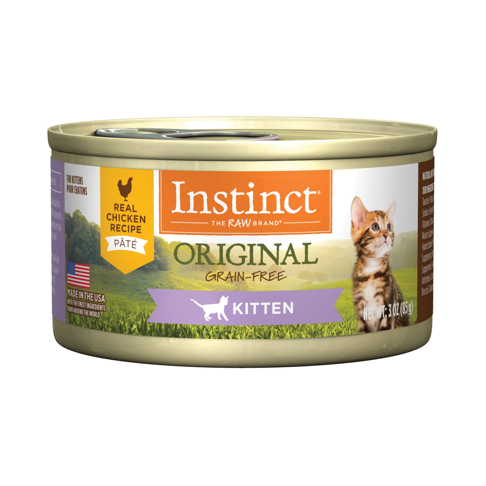 Instinct raw kitten food sale