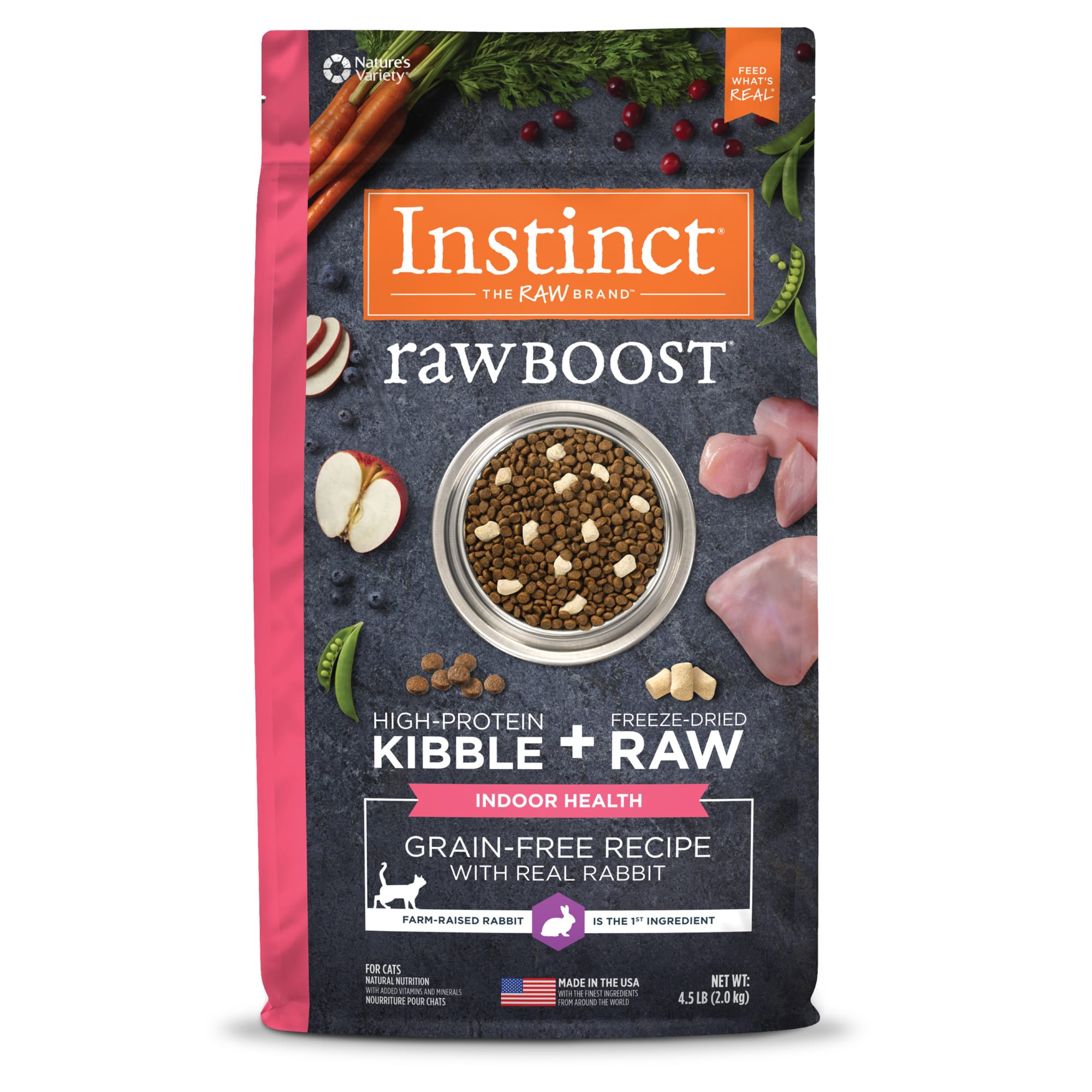 Instinct rabbit 2025 cat food