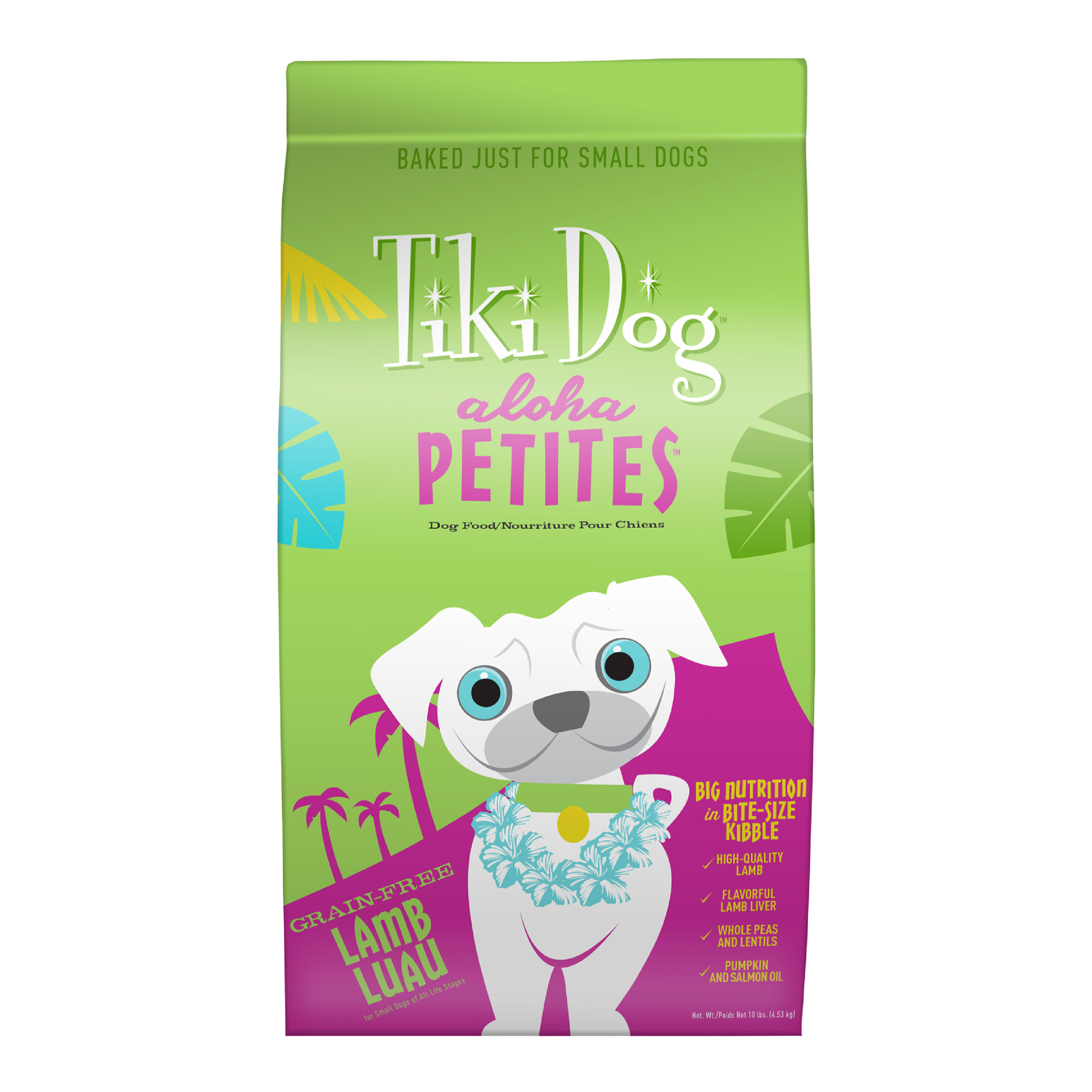 Tiki Dog Aloha Petites Lamb Luau Dry Dog Food, 10 lbs. | Petco