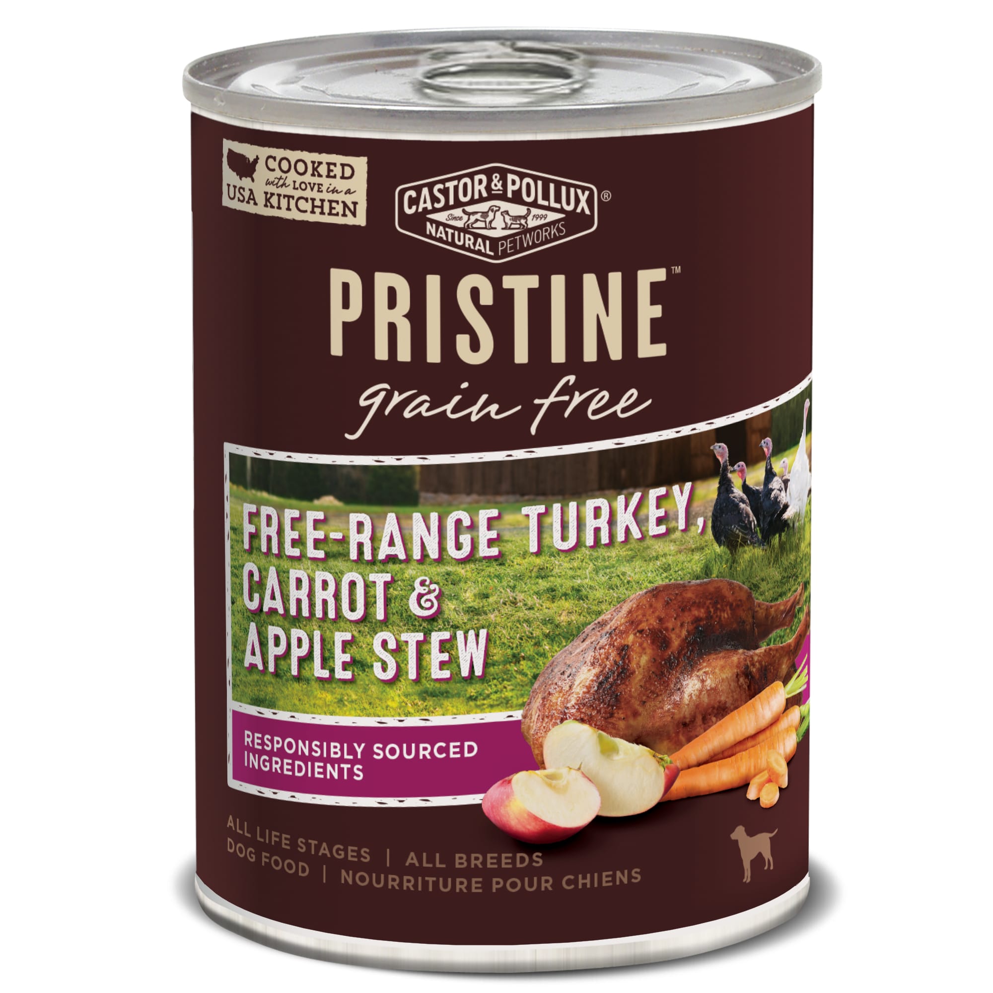 Pristine dog cheap food