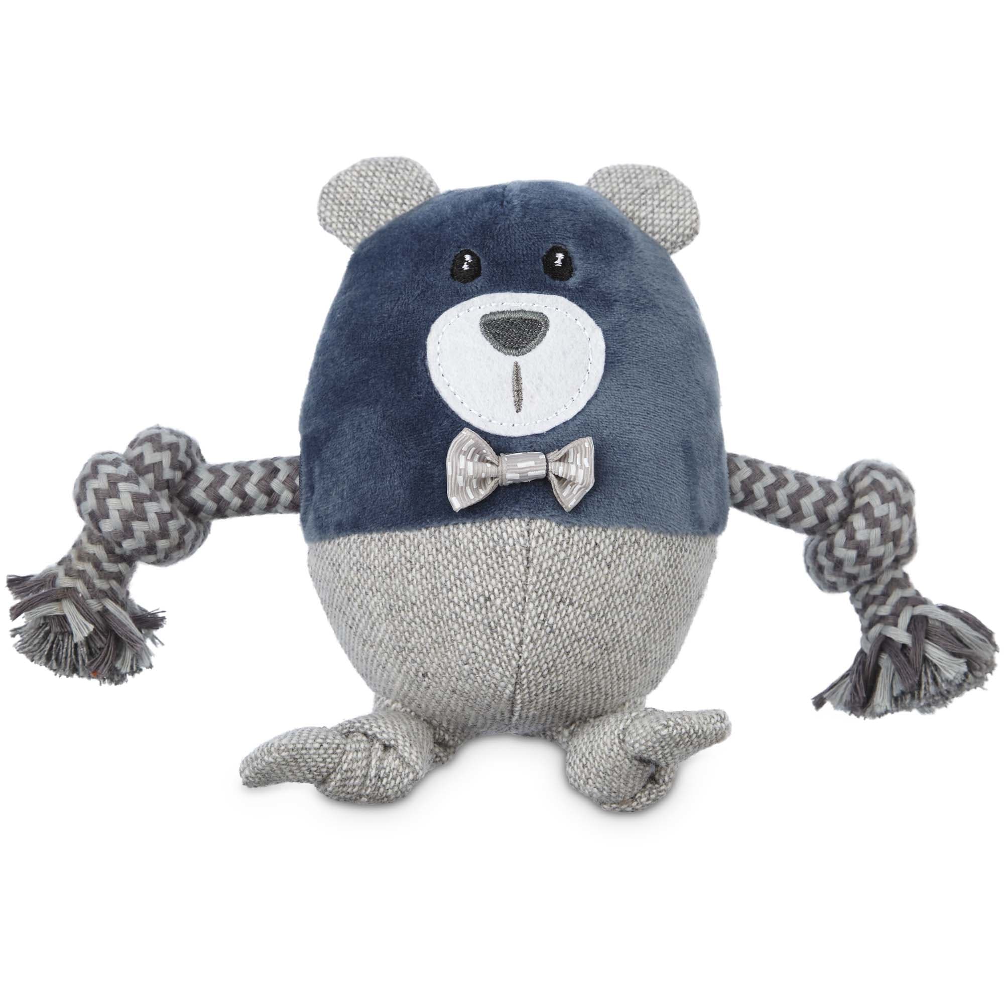 leaps & bounds wildlife plush zebra dog toy