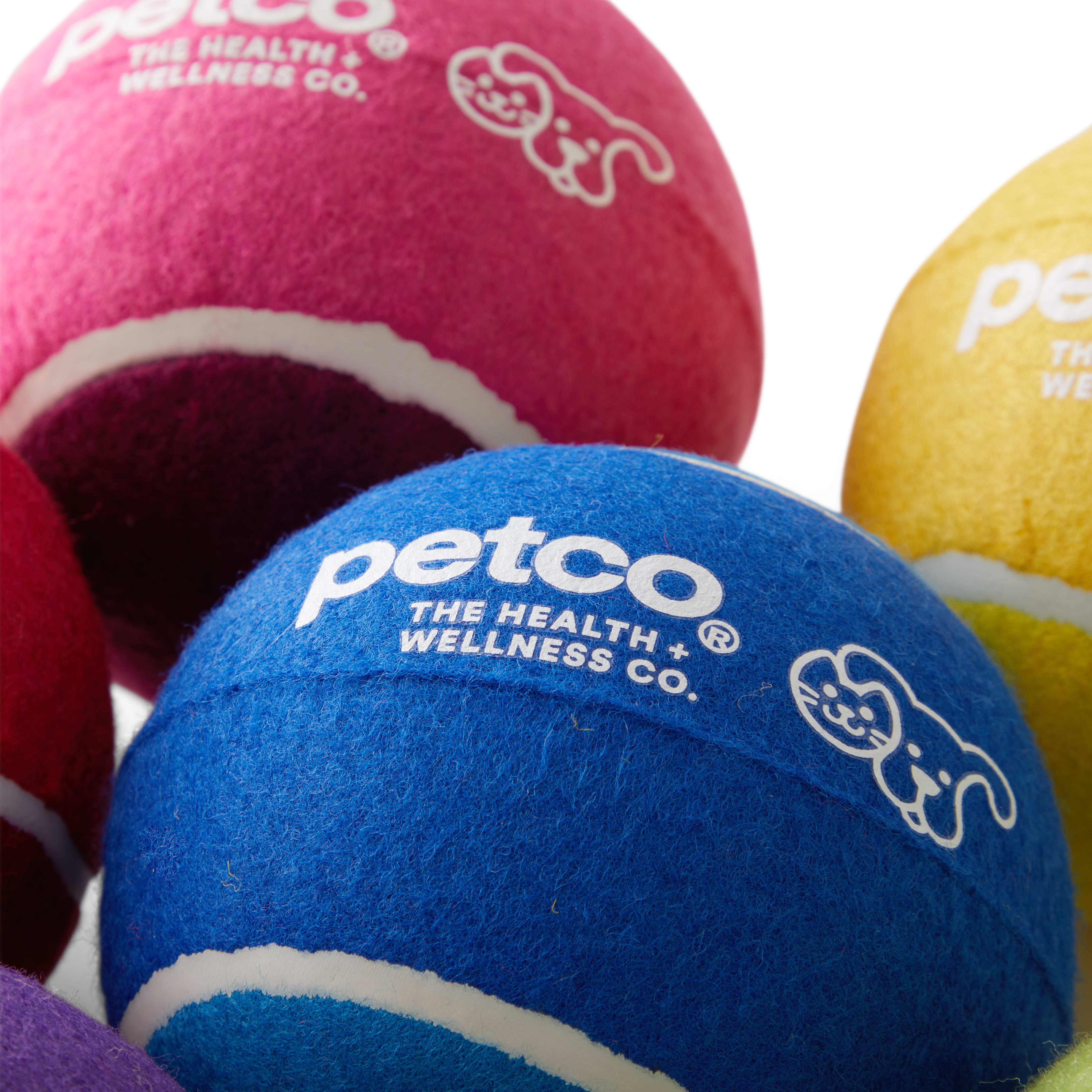 Petco Pelota de Tenis Colores Surtidos para Perro, XX-Grande